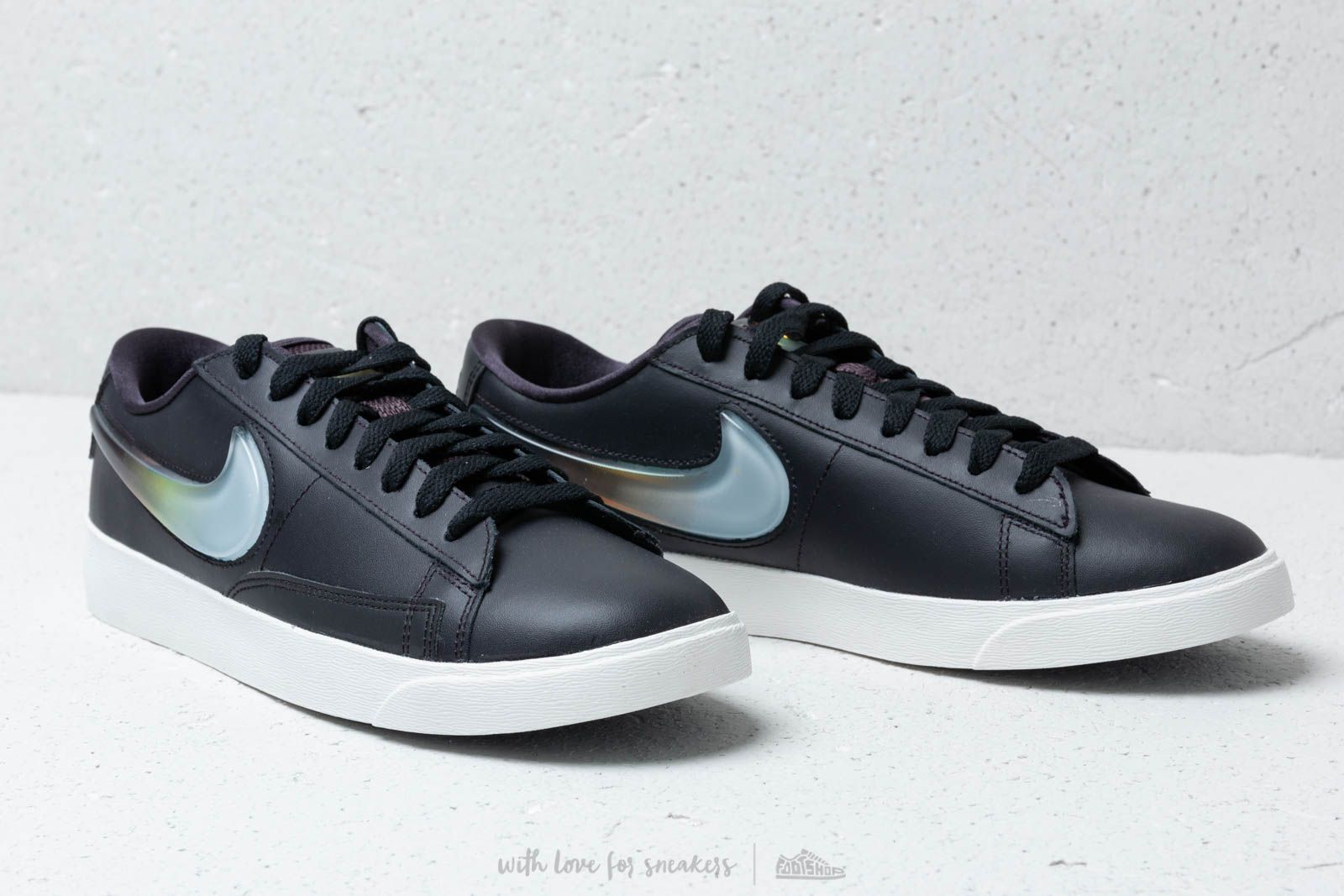 Women s shoes Nike W Blazer Low LX Oil Grey Bright Crimson Summit White Footshop