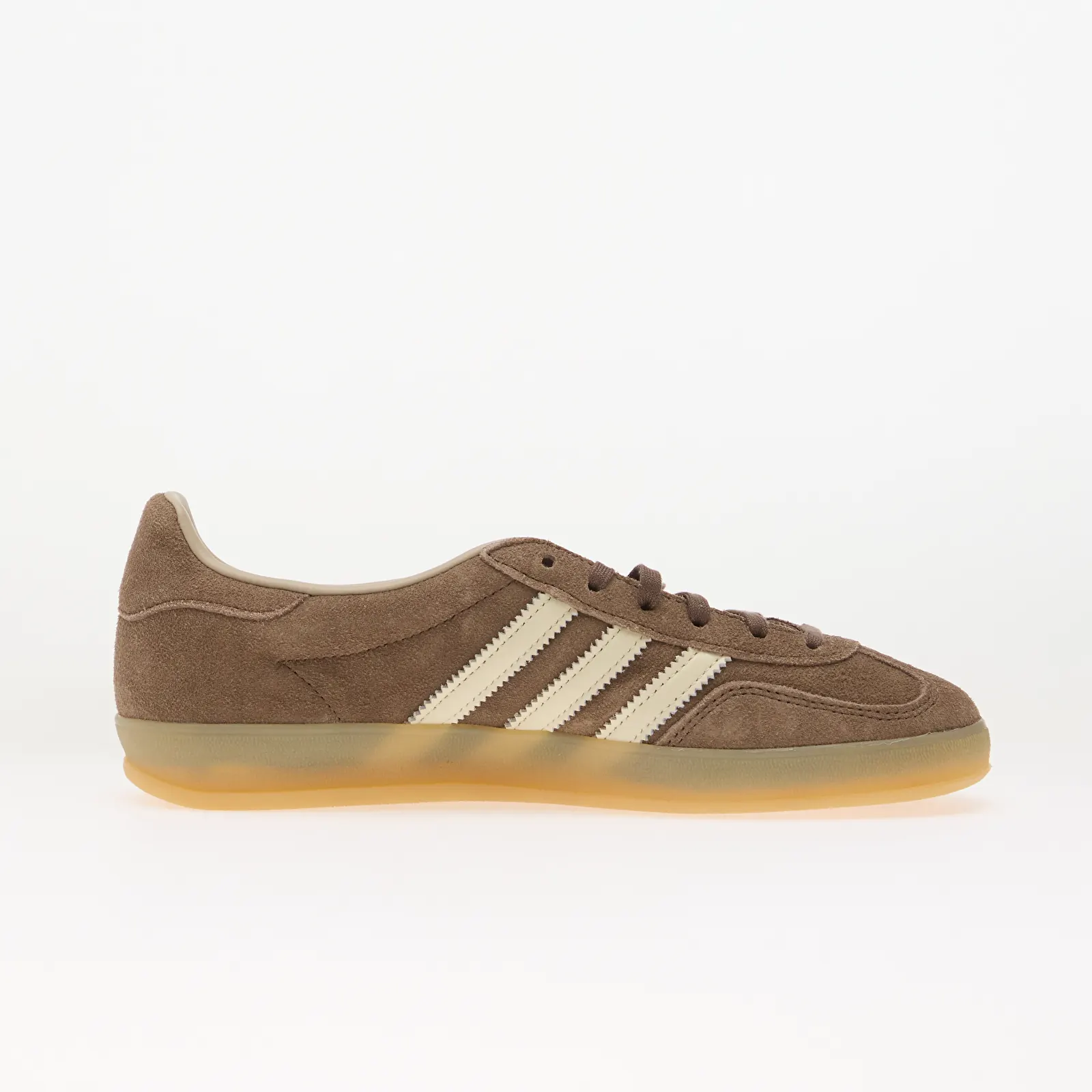 Sneaker für Frauen adidas Gazelle Indoor Earth Strata/ Off White/ Khaki Three