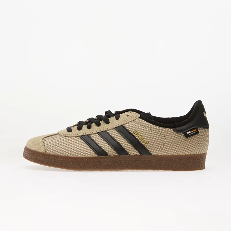 adidas Gazelle Khaki Three/ Core Black/ Gum5