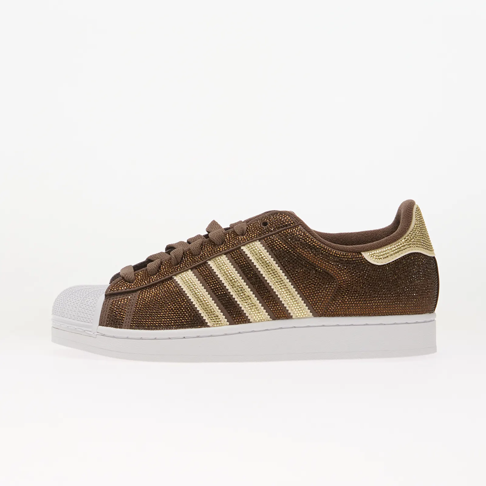 Baskets femme adidas Superstar II Earth Strata/ Cream White/ Ftwr White