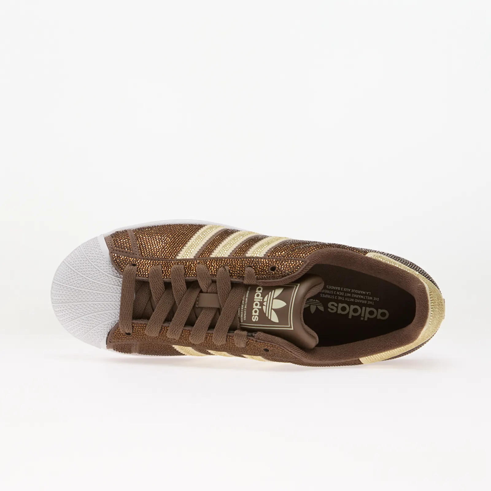 Baskets femme adidas Superstar II Earth Strata/ Cream White/ Ftwr White