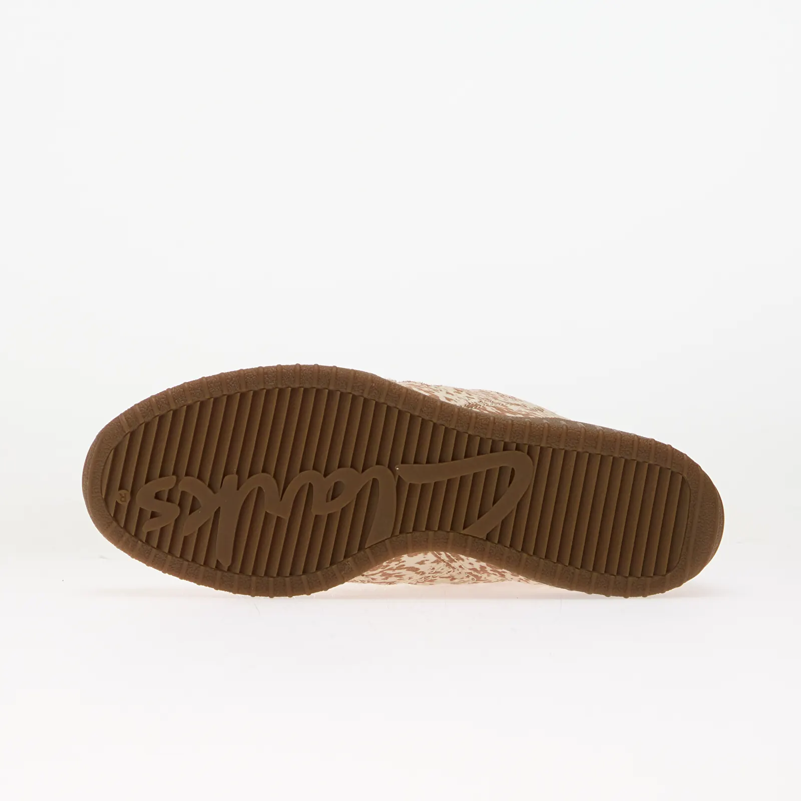 Moteriški maudymosi bateliai Clarks Meridor Lace Animal Print Brown