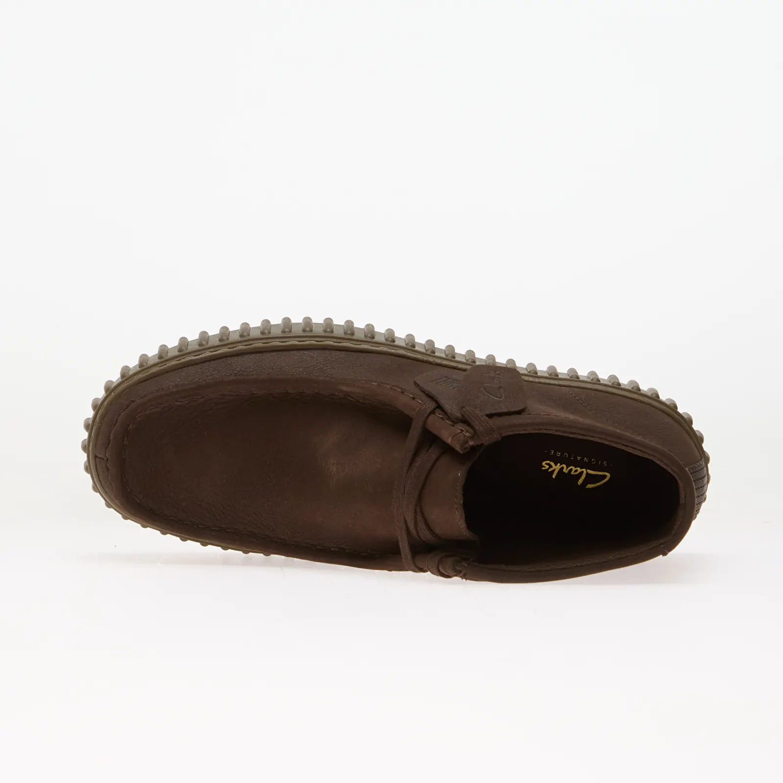 Støvler for menn Clarks Torhill Hi Leather Dark Brown