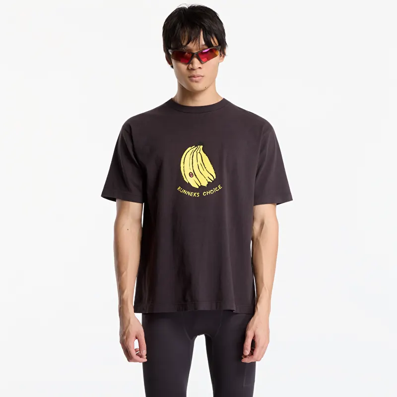 Majice District Vision California Cotton Tee UNISEX Runner's Choice Vintage Black
