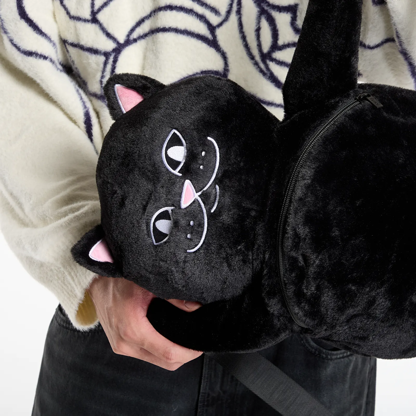 Sacs et sacs à dos RIPNDIP Lord Jermal Plush Backpack Black