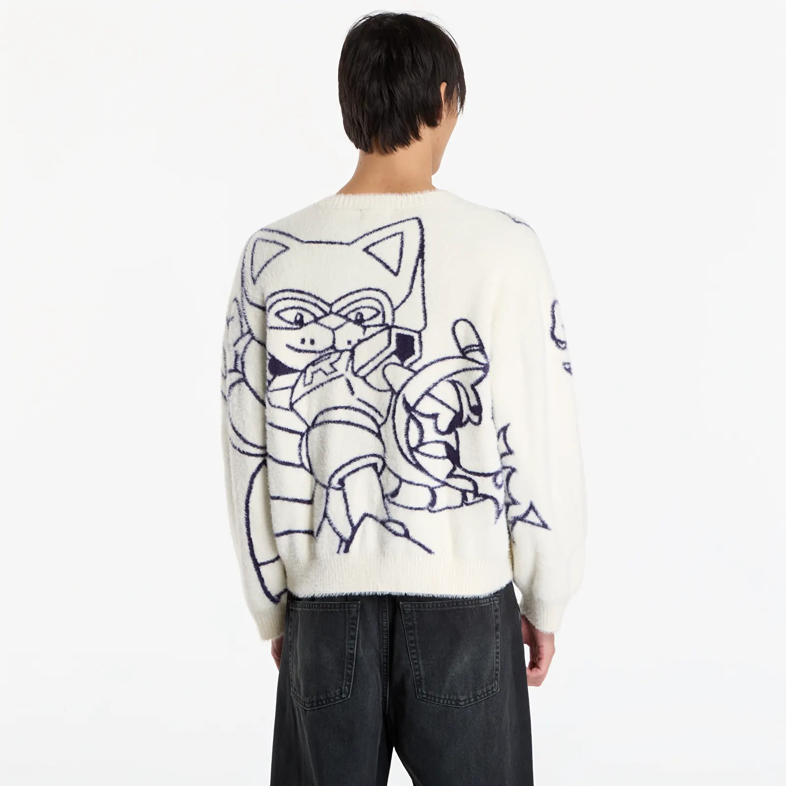 Truien RIPNDIP Rokkunerm Mohair Sweater Bone