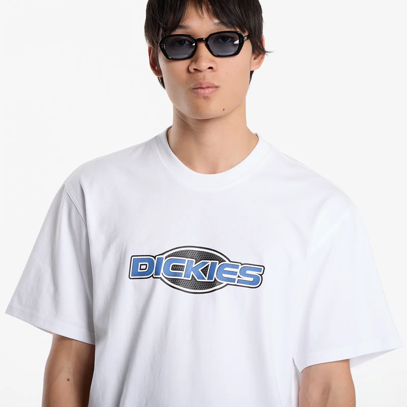 Trička Dickies Somerton SS Tee White