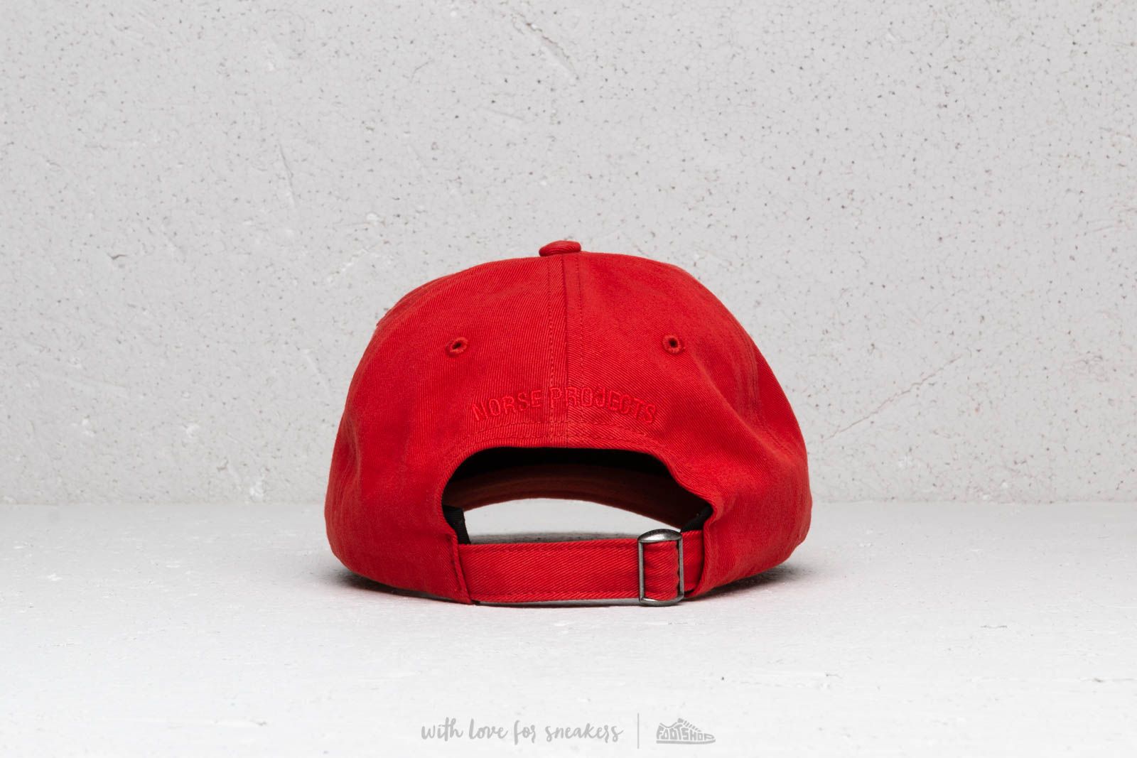 Caps Norse Projects Twill Sports Cap Askja Red