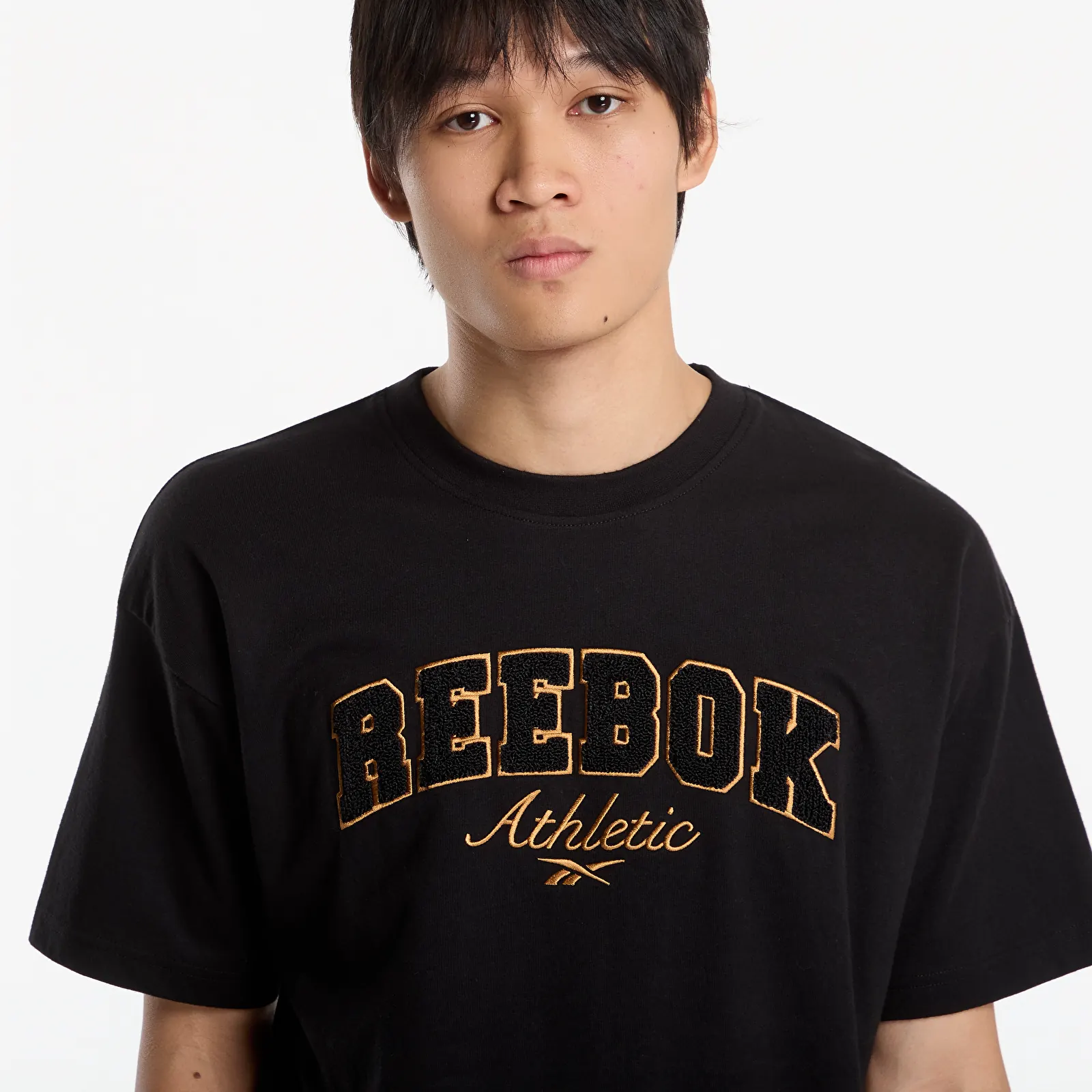 T-shirts Reebok Elevated Athletic Varsity T-Shirt Black