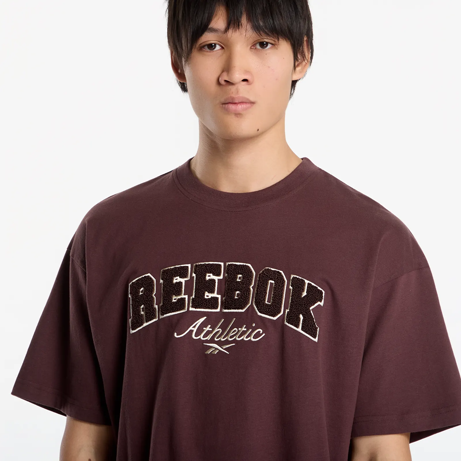 T-shirts Reebok Elevated Athletic Varsity T-Shirt Dark Cocoa