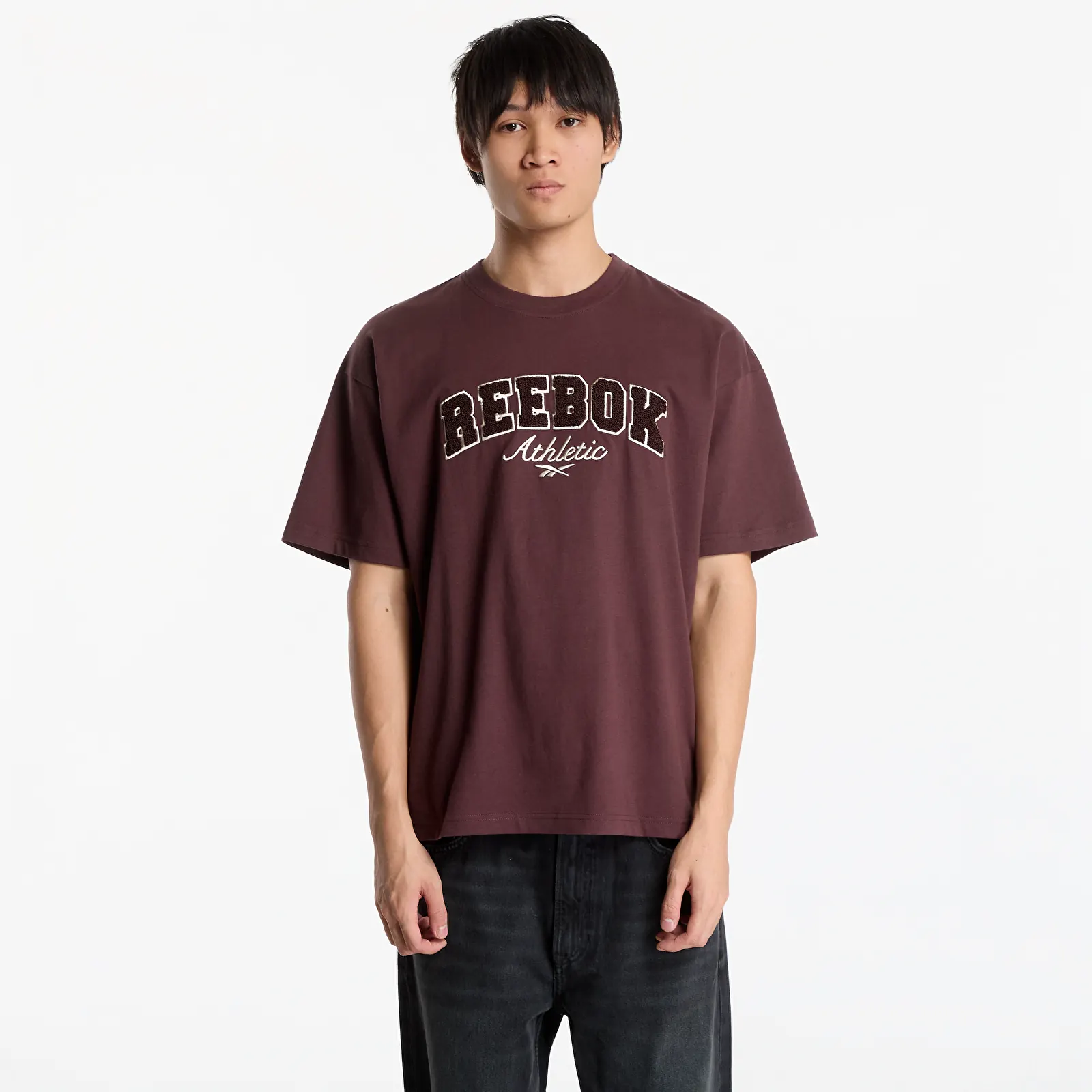 T-shirts Reebok Elevated Athletic Varsity T-Shirt Dark Cocoa