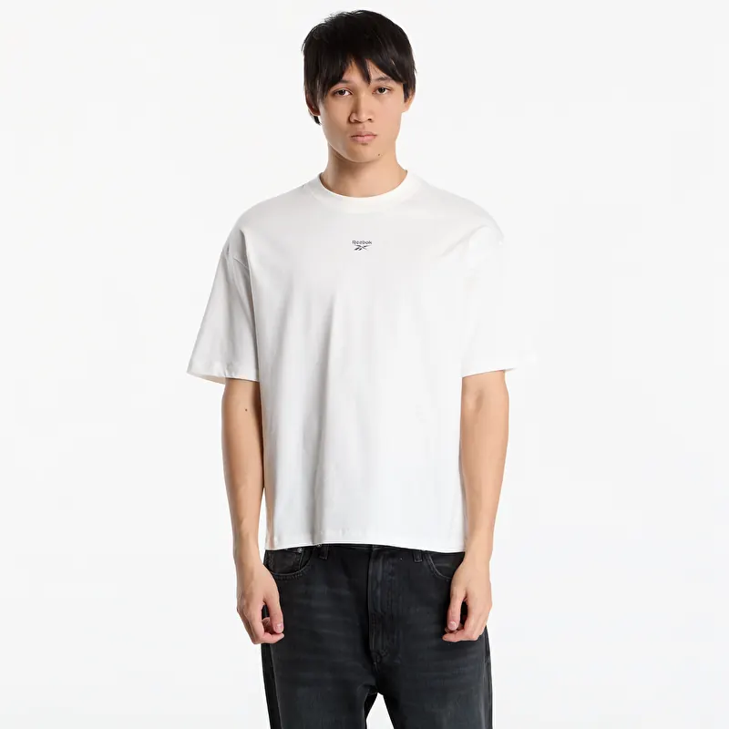 T-shirt Reebok Elevated Varsity Boxy T-Shirt Chalk