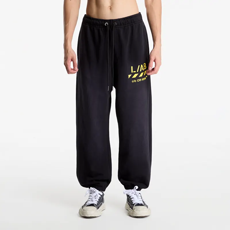 Pantalon de survêtement L/AB c/o Off-White™ Diag Garment Wash Jogger Black