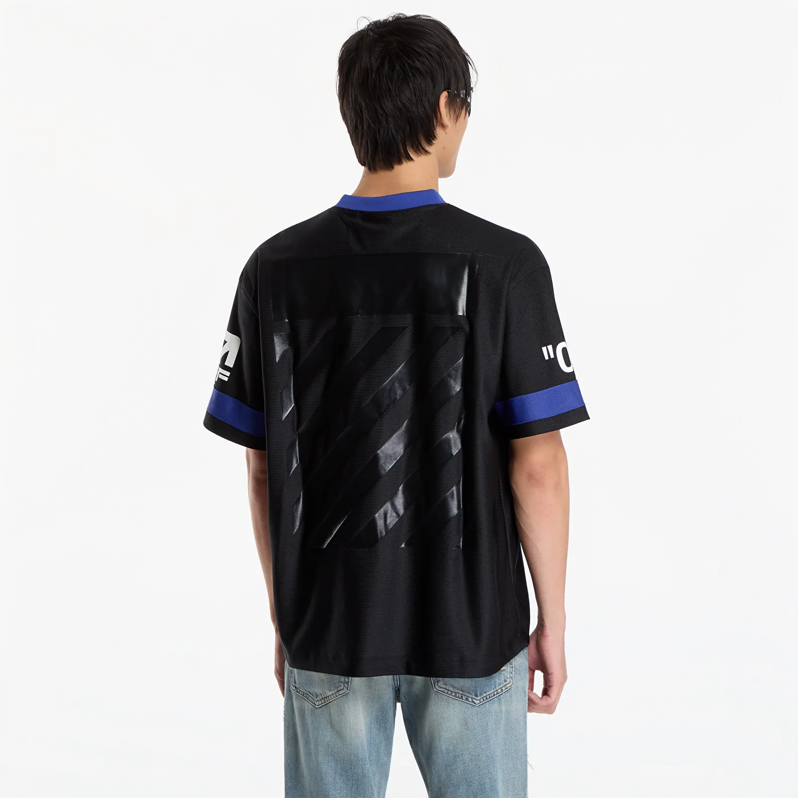 Jerseuri L/AB c/o Off-White™ Off Active Soccer Jersey Black
