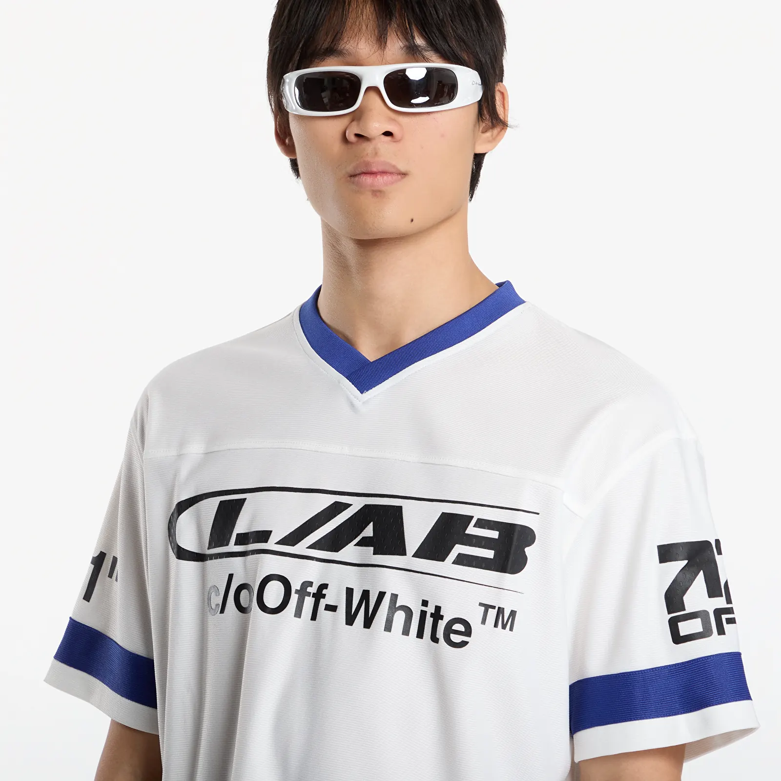 Maglie L/AB c/o Off-White™ Off Active Soccer Jersey White