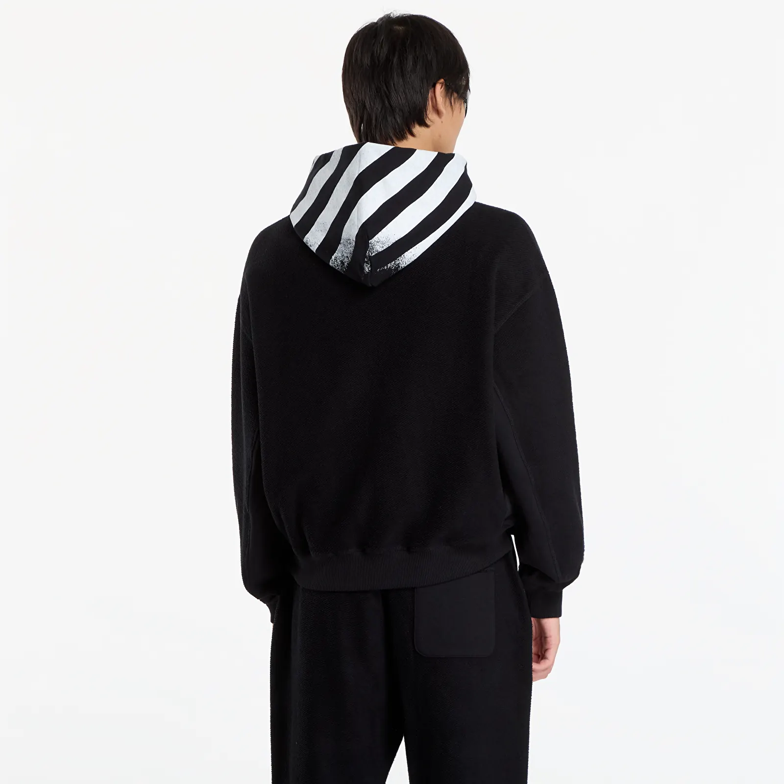 Hoodies and sweatshirts  L/AB c/o Off-White™ Reverse Hoodie Black