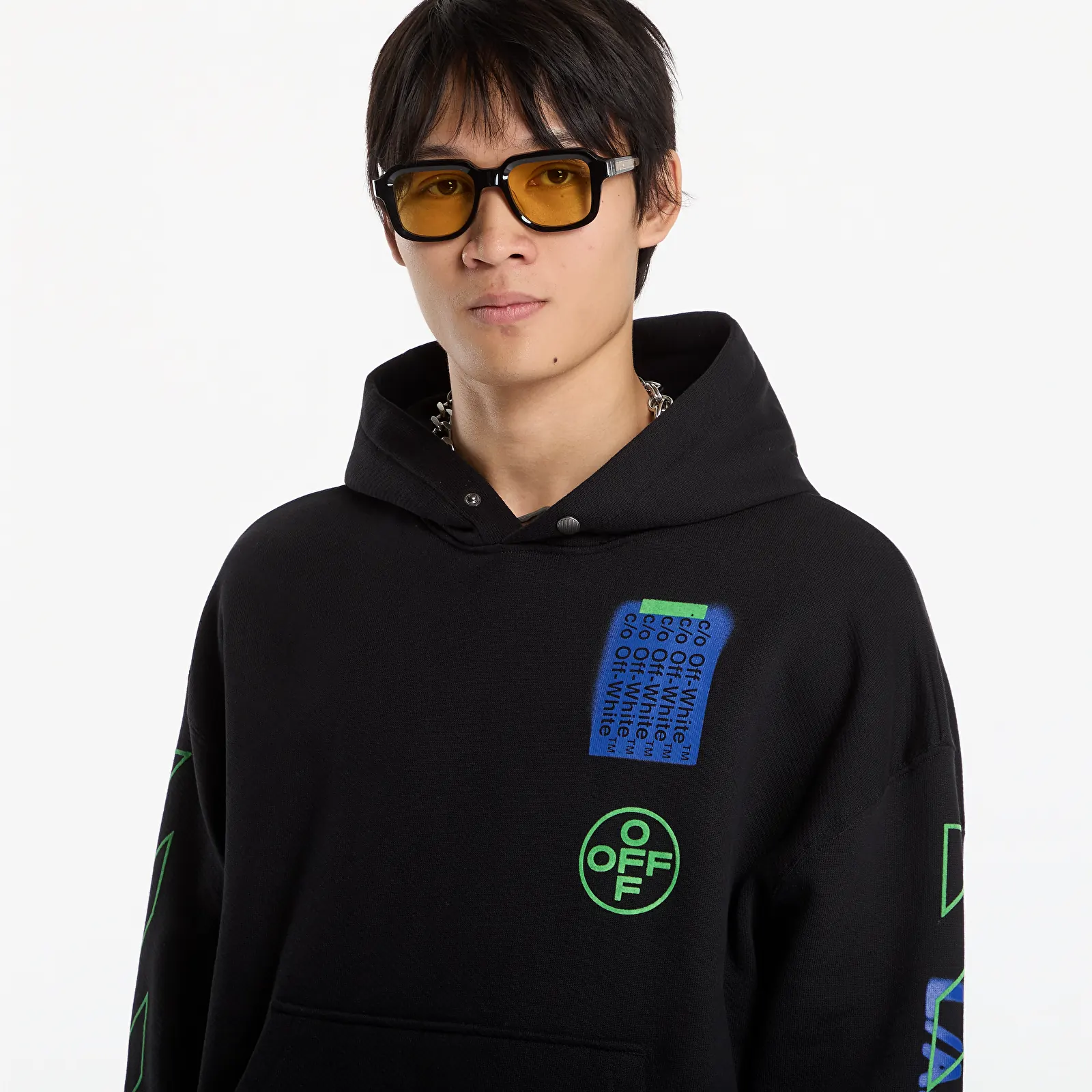 Худі та реглани L/AB c/o Off-White™ Off Active Hoodie Black