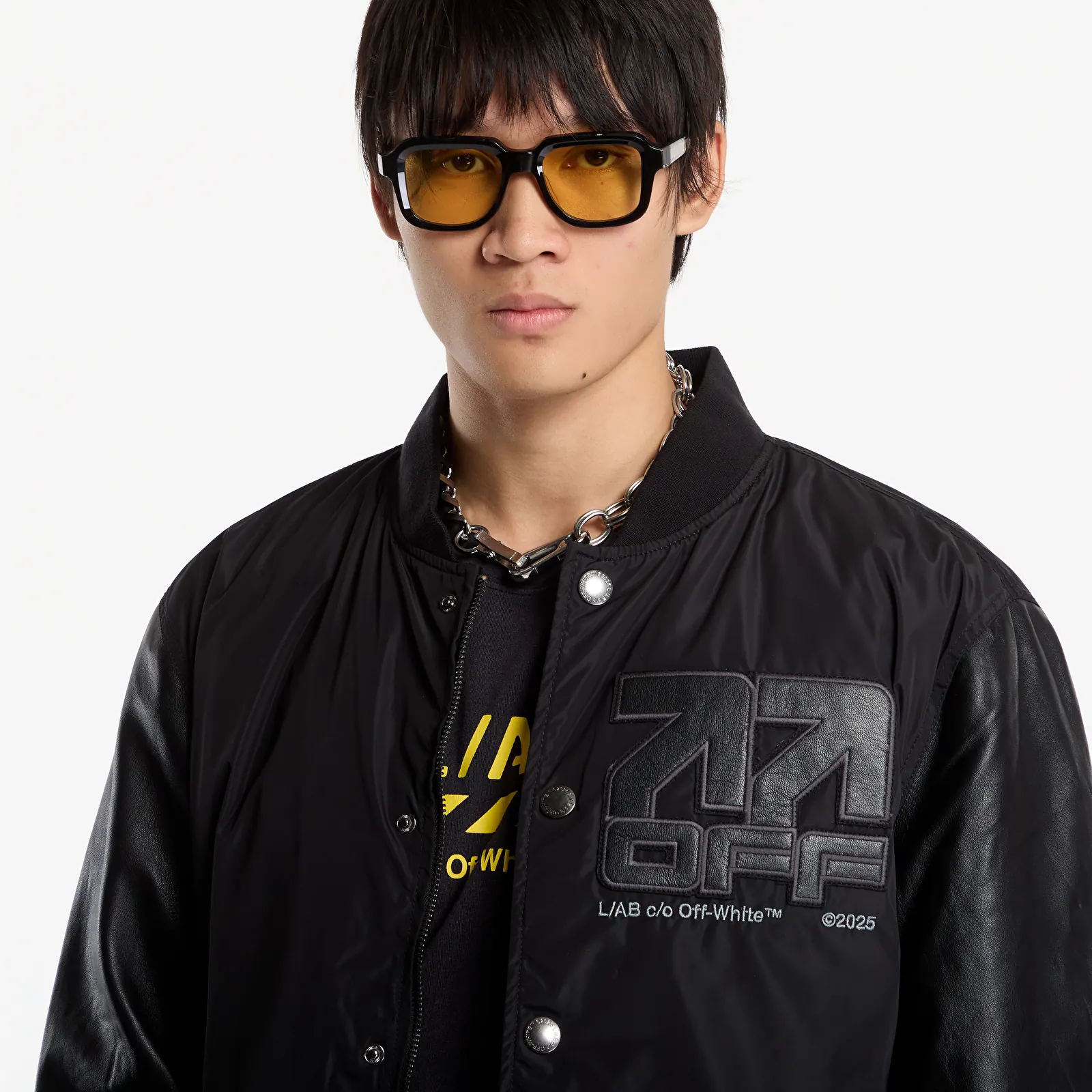 Бомберы L/AB c/o Off-White™ Off Active Bomber Jacket Black