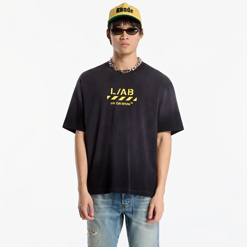 T-shirt L/AB c/o Off-White™ Diag Garment Wash S/S Tee Black