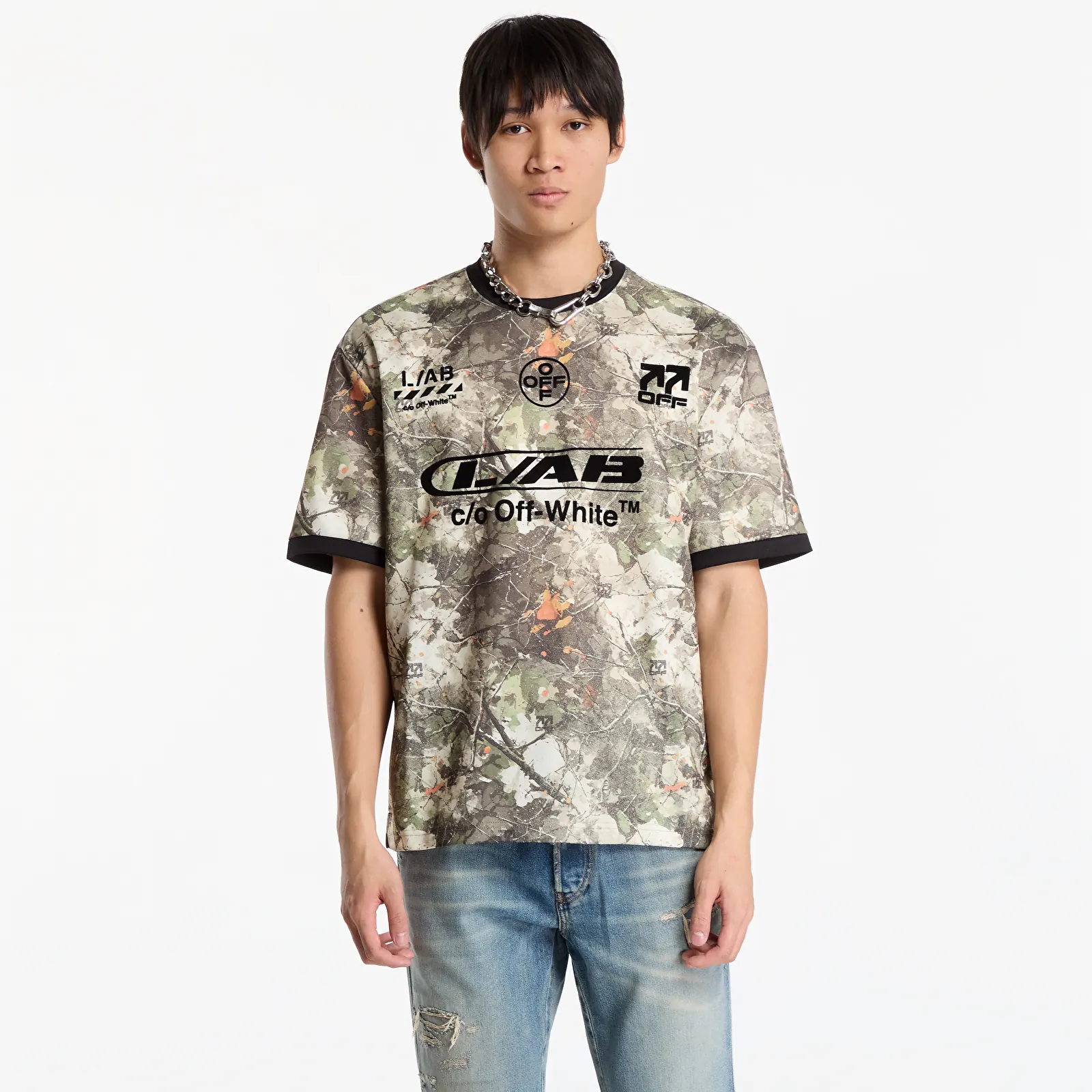 Trikots L/AB c/o Off-White™ Off Camo Soccer Jersey Camo