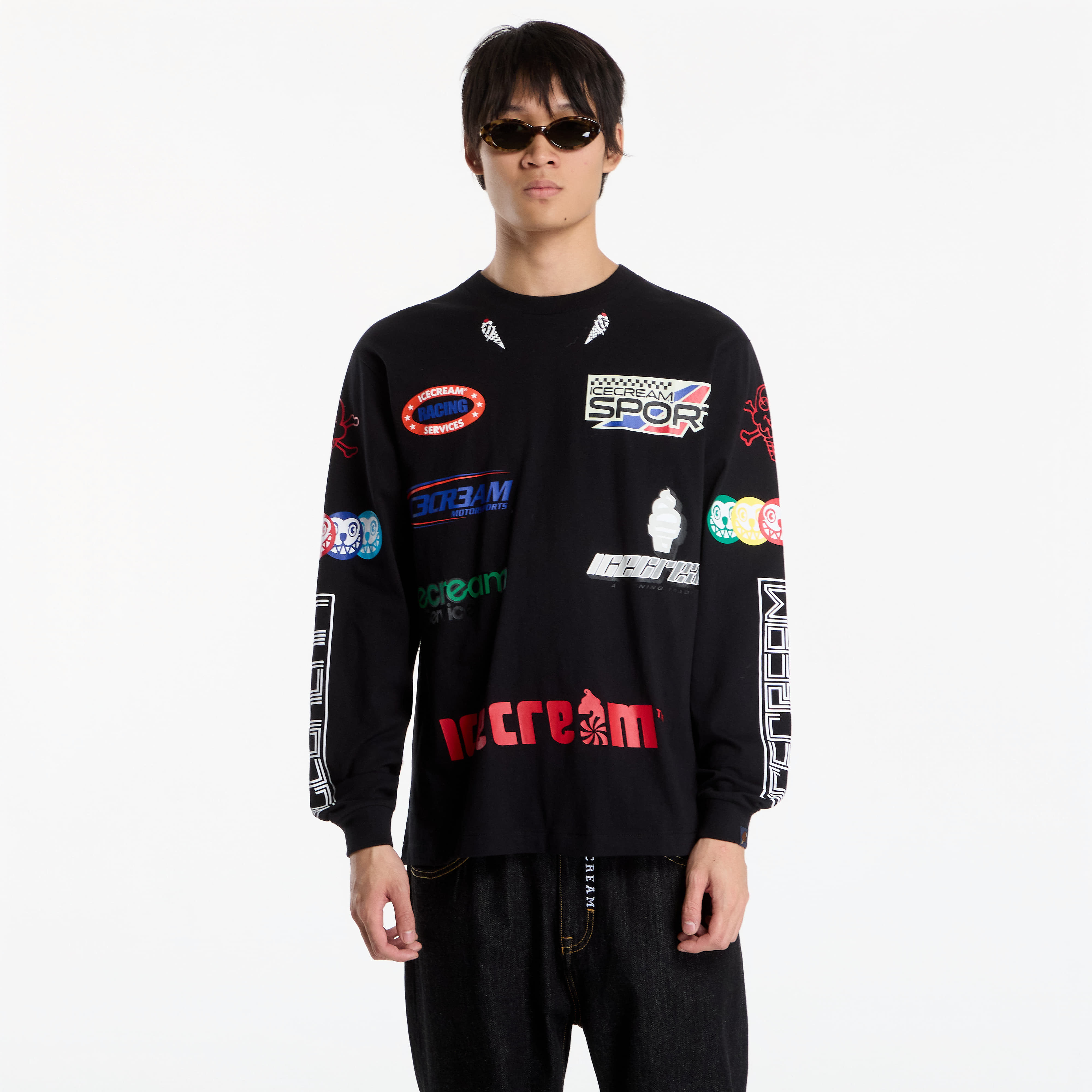 Тениска Billionaire Boys Club Icecream Pit Crew Ls T-Shirt Black M