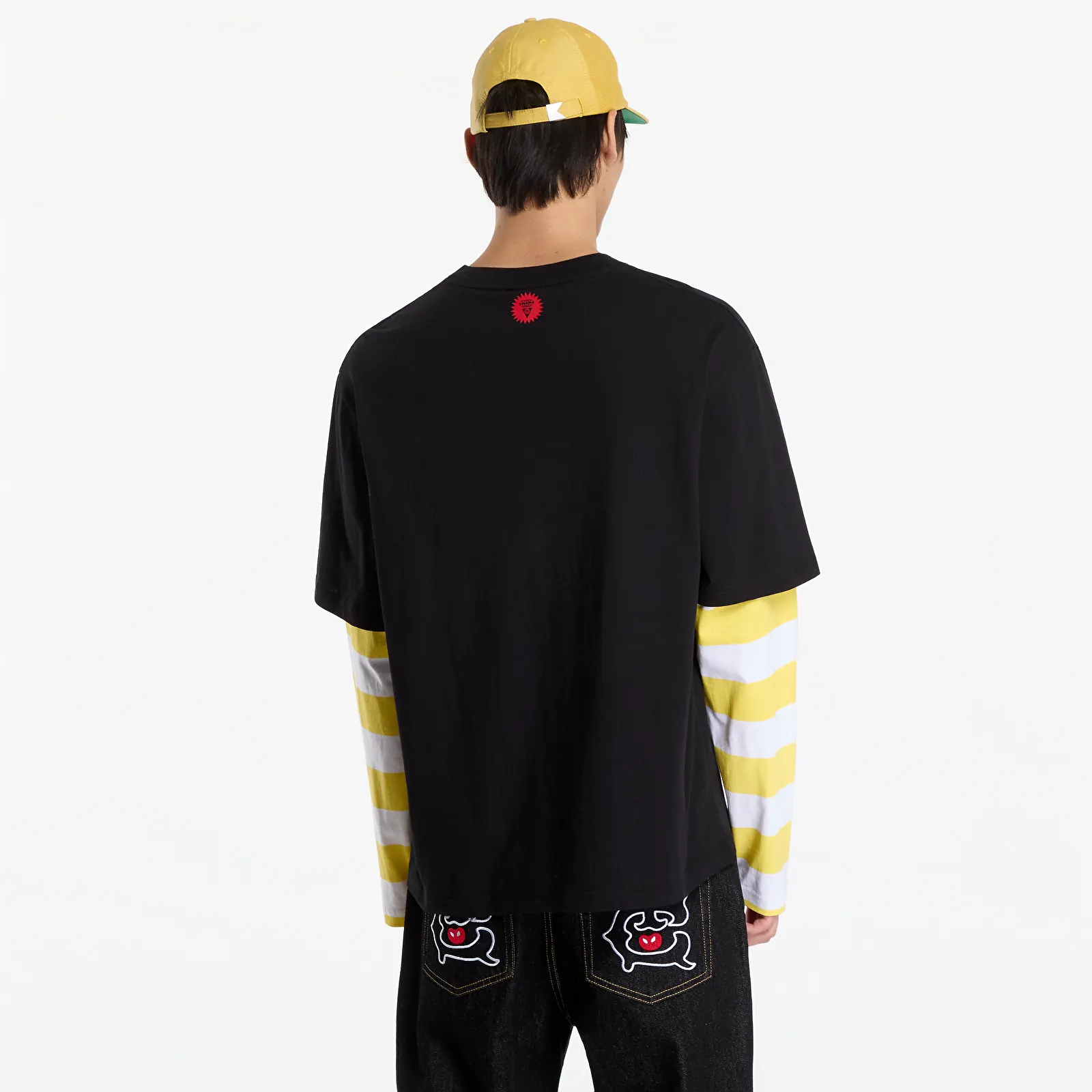 Tricouri  Billionaire Boys Club Icecream Vault Stripe Layered Ls T-Shirt Black