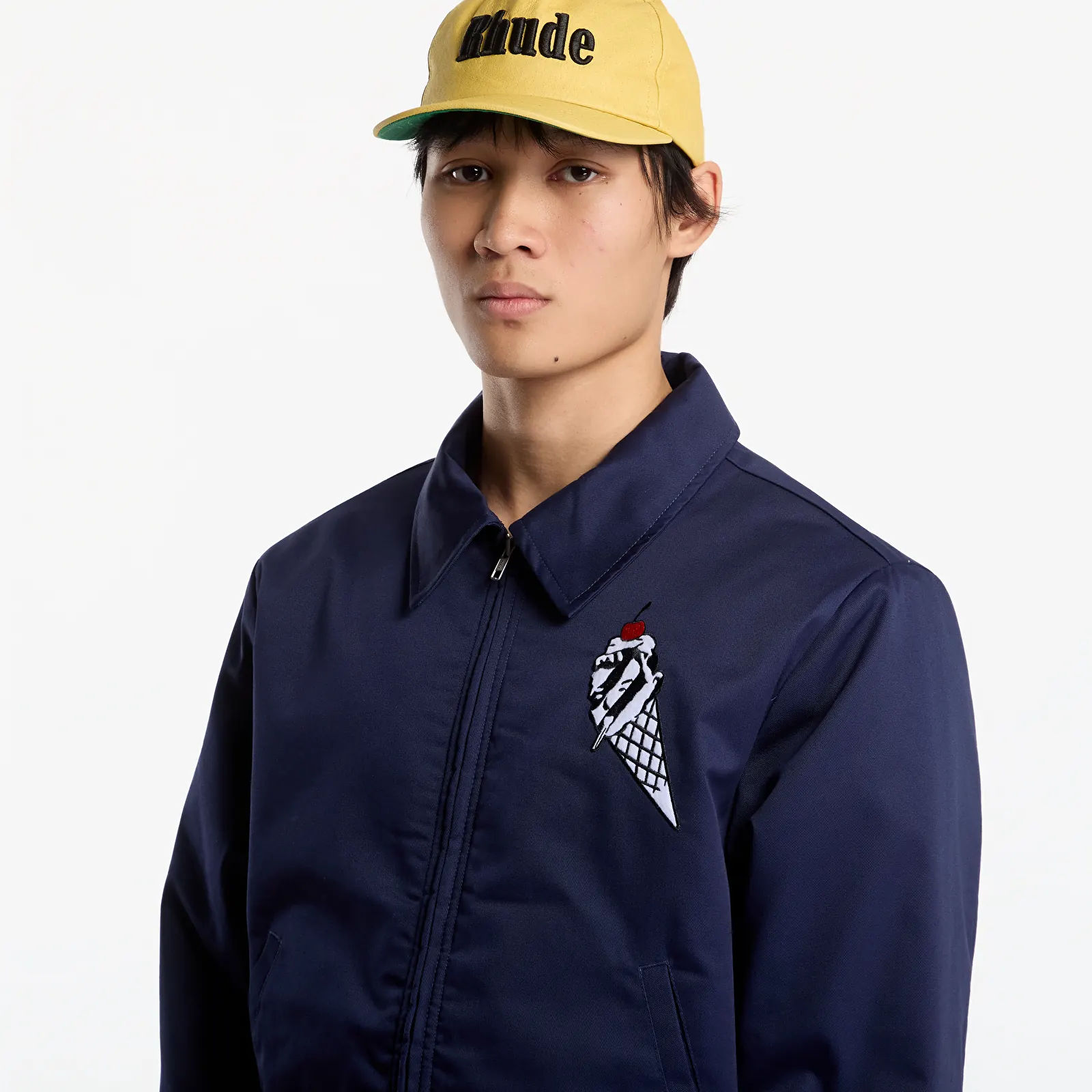 Bomberjakker Billionaire Boys Club Icecream Cone Man Embellished Work Jacket Navy