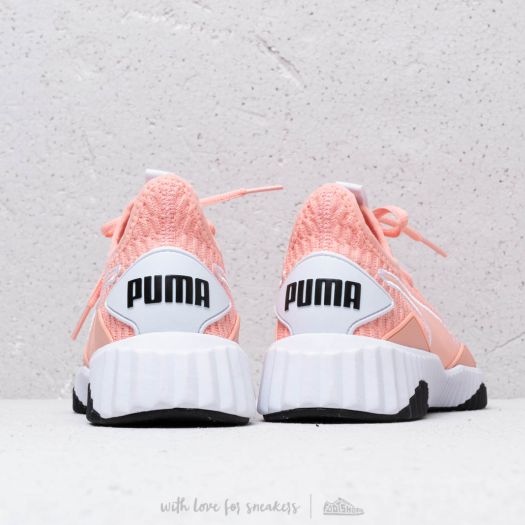 Puma white cheap peach bud