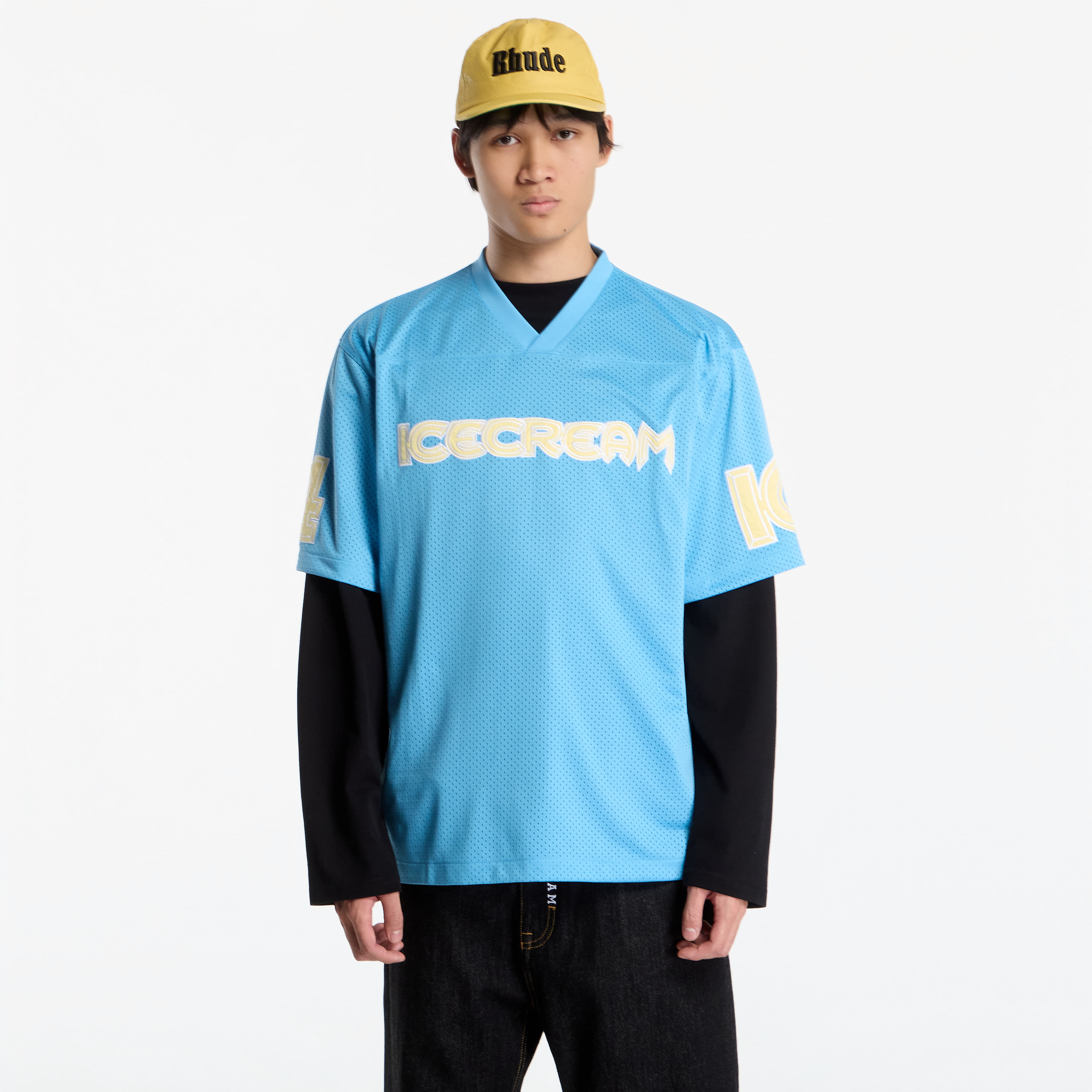 Джърси Billionaire Boys Club Icecream Ic Football Top Blue L