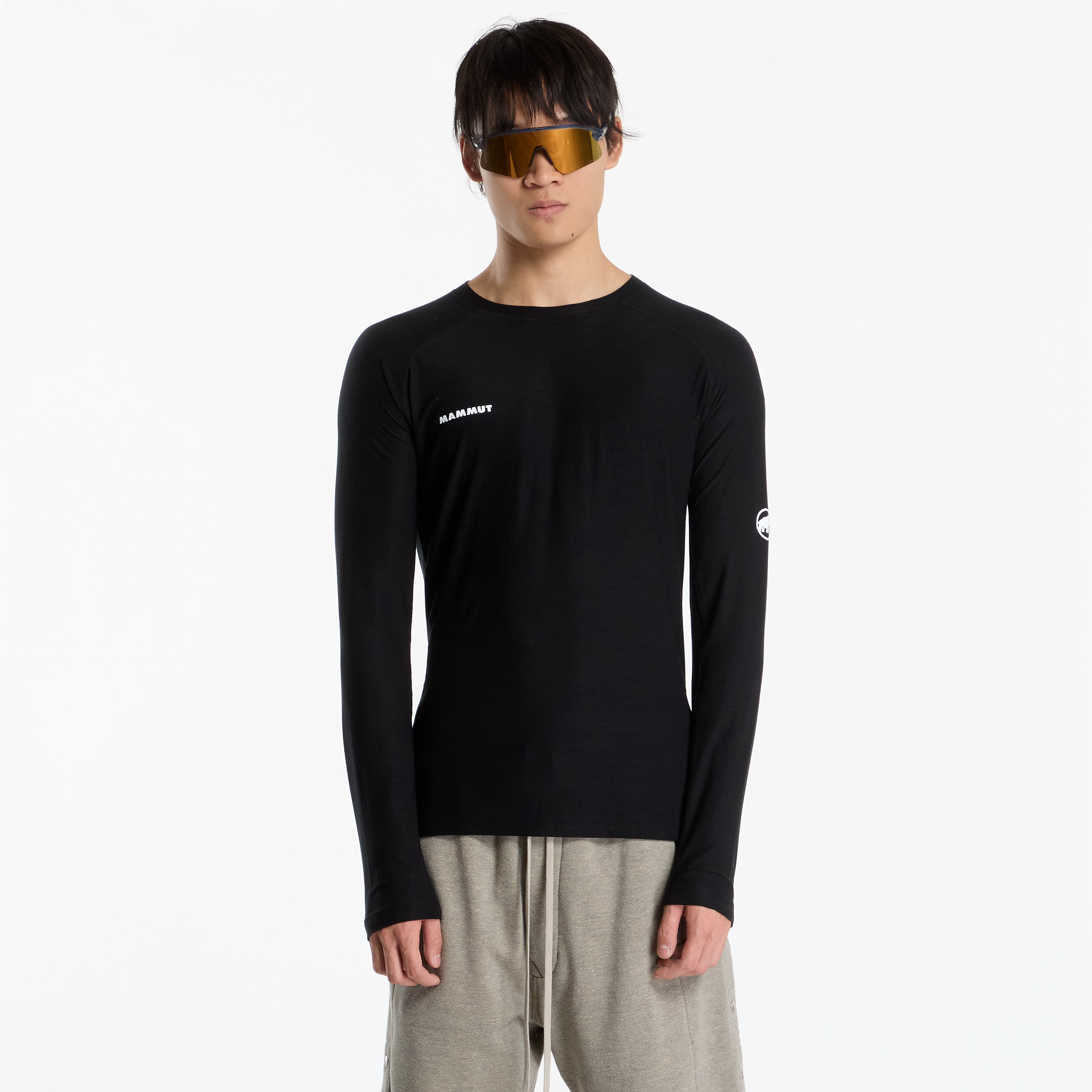 T-shirt Mammut Tree Wool Thermal FL Longsleeve Black XL