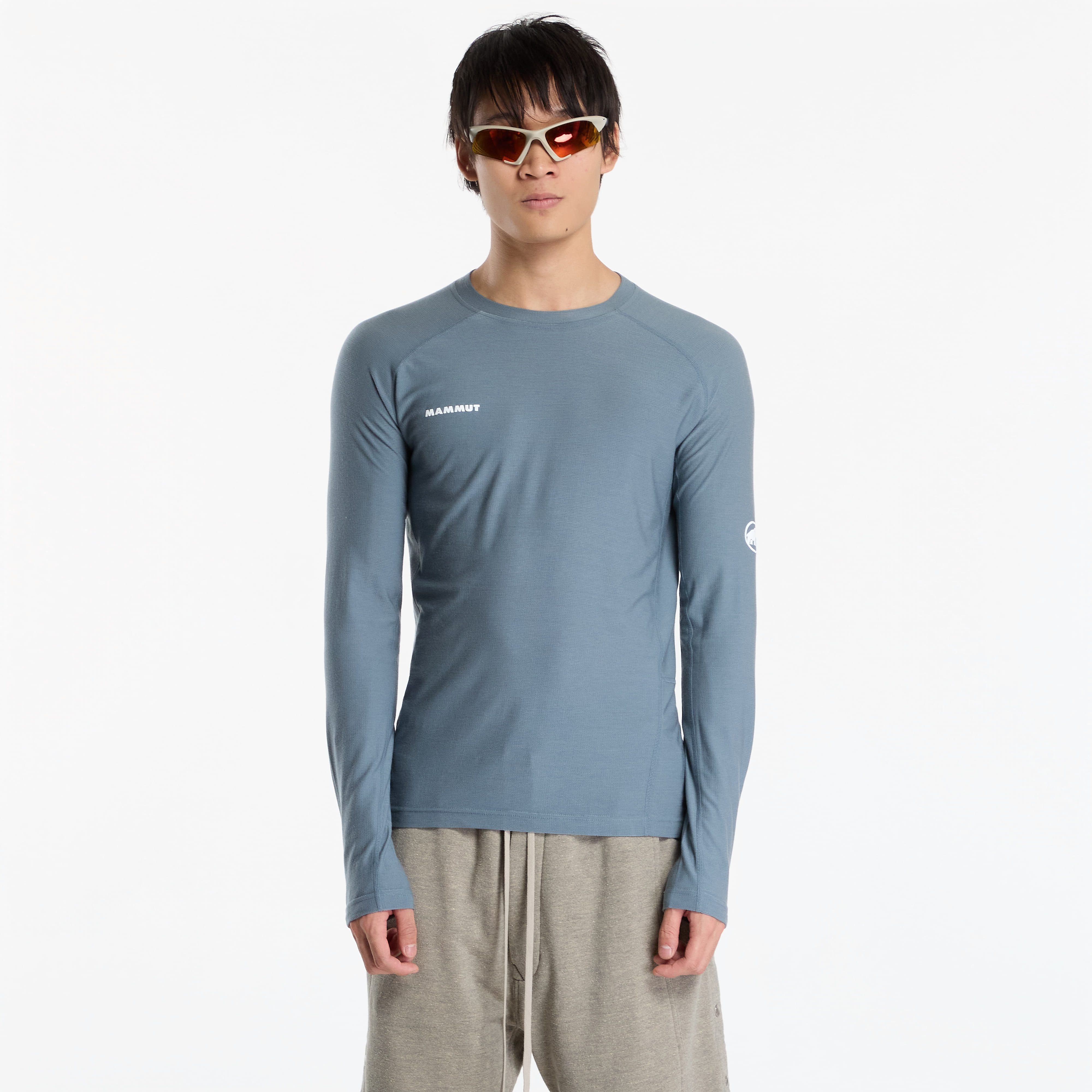 T-shirt Mammut Tree Wool Thermal FL Longsleeve Strata M