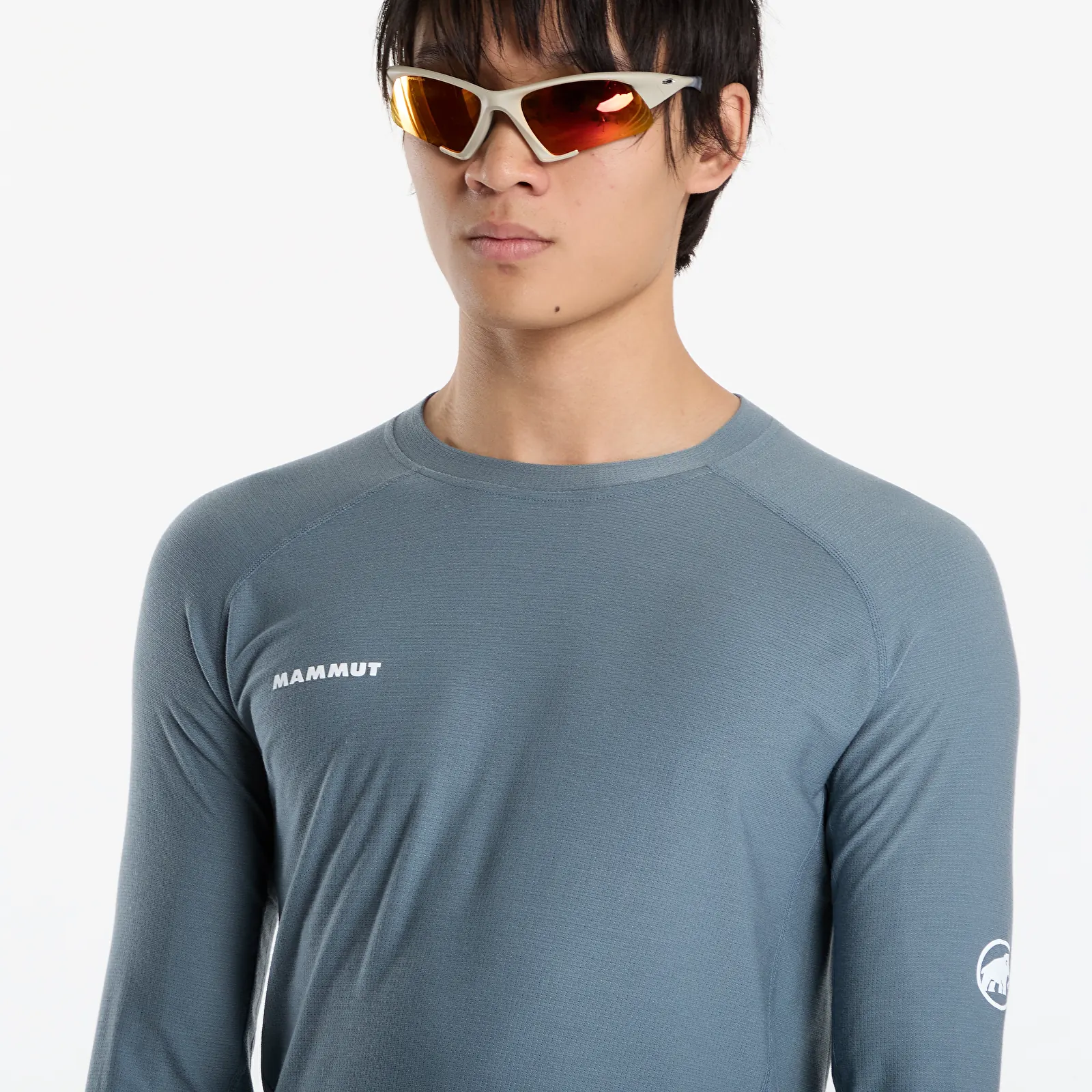 Trička Mammut Tree Wool Thermal FL Longsleeve Strata