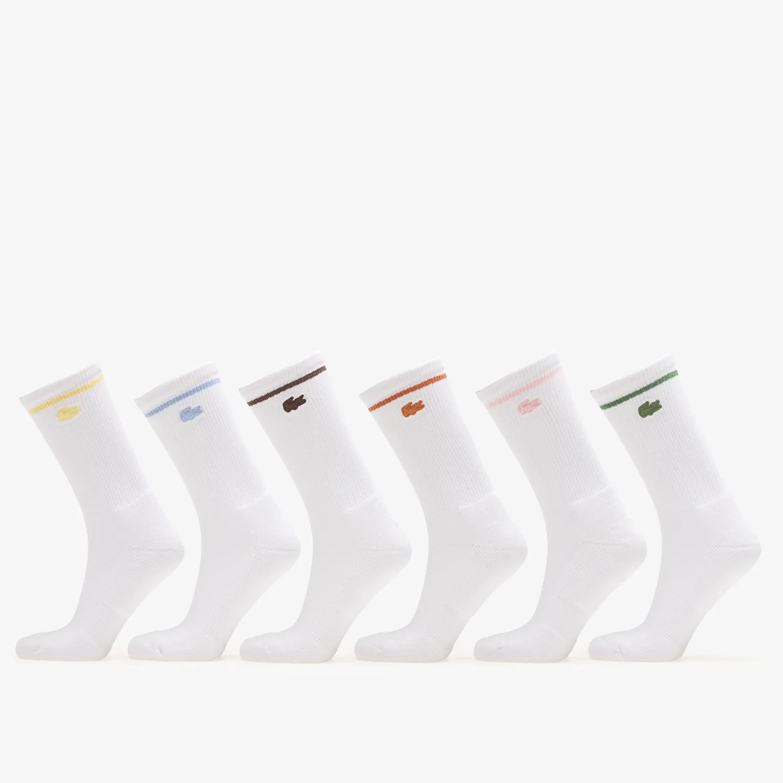 Men's socks Lacoste Crew Socks White