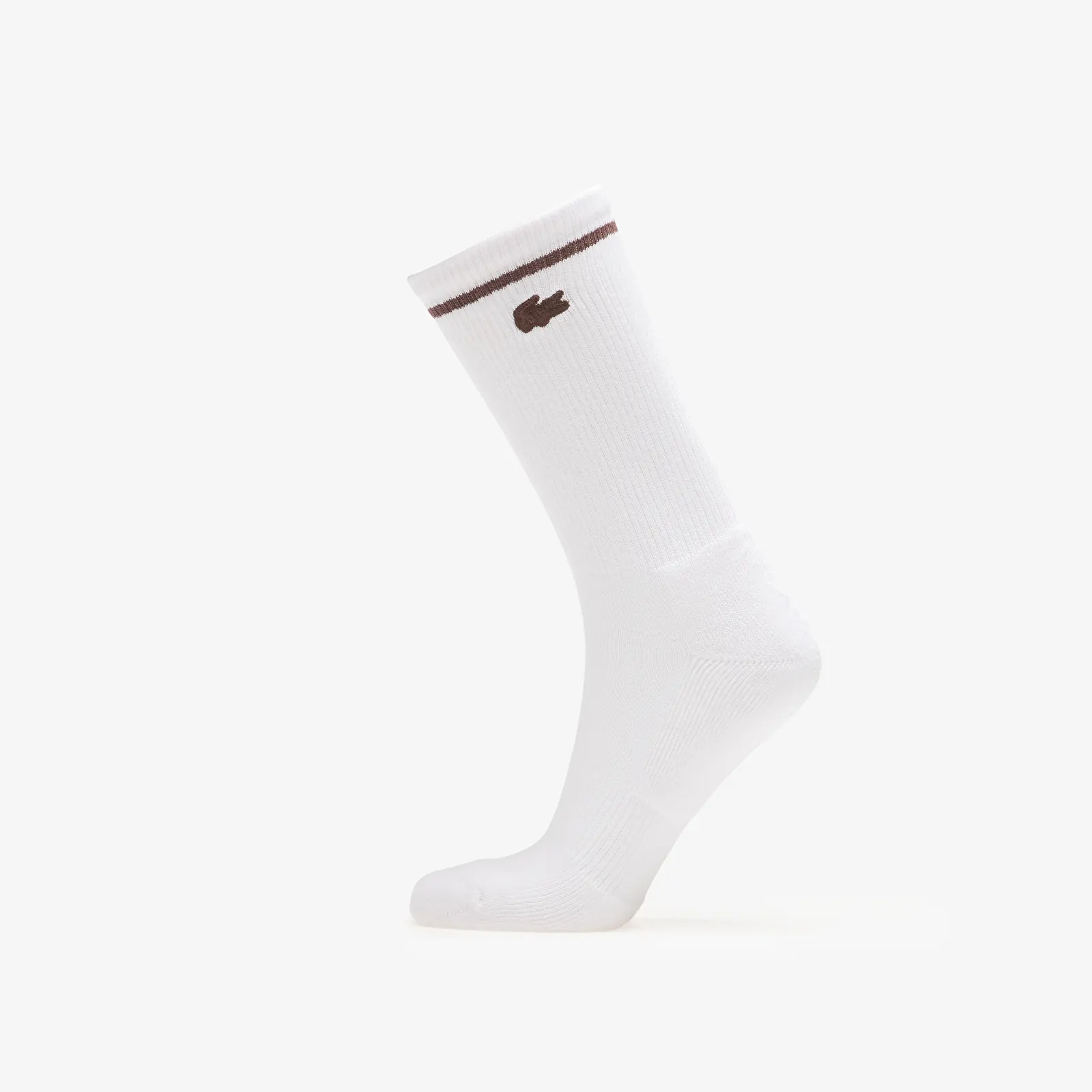 Men's socks Lacoste Crew Socks White