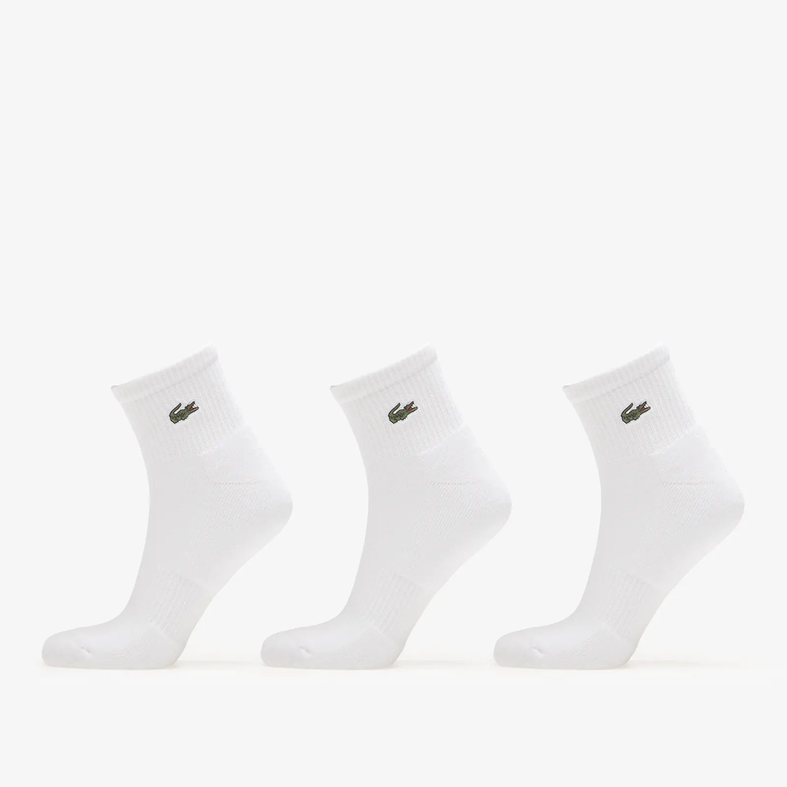 Men's socks Lacoste Ankle Socks White