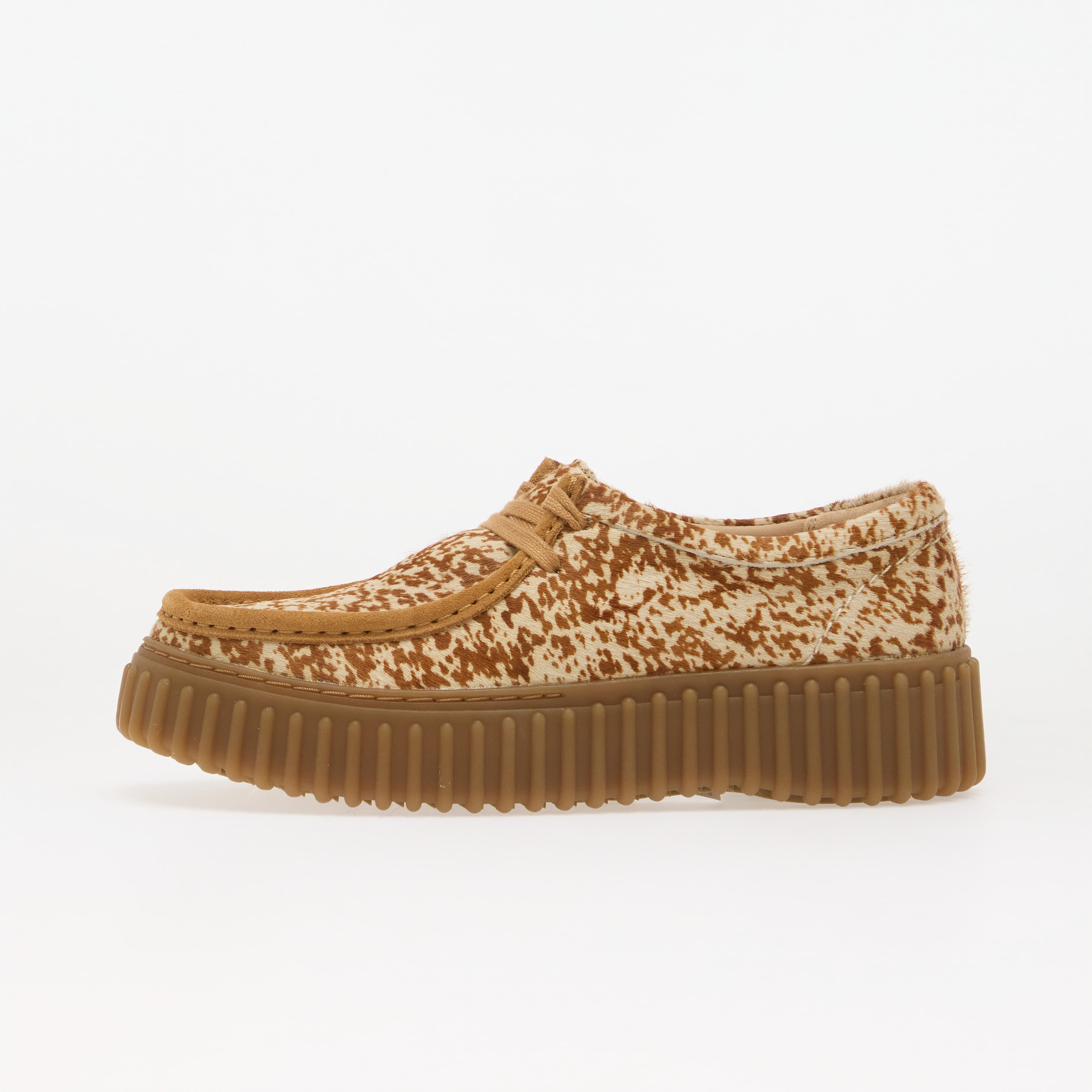 Clarks Torhill Bee Animal Print Brown 6