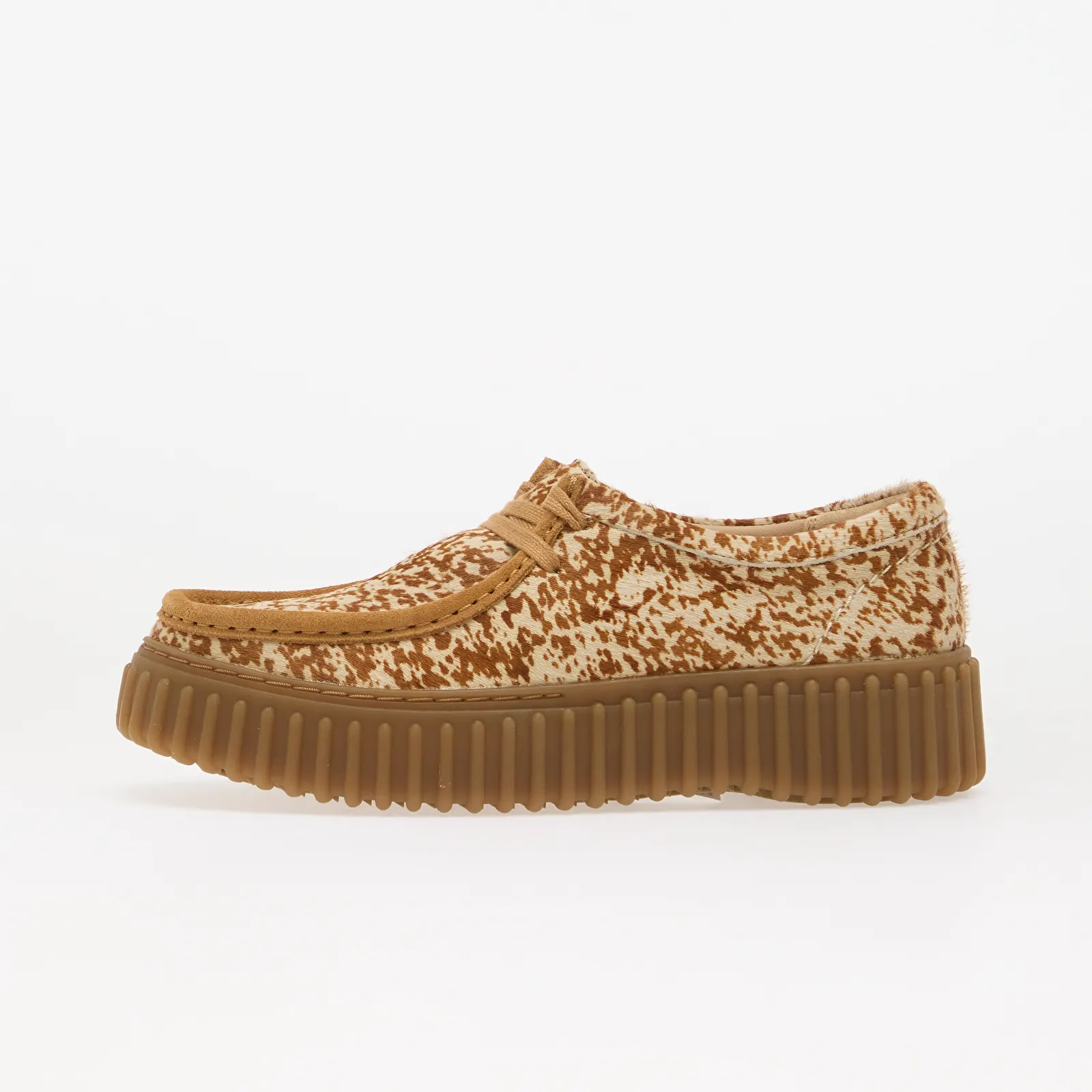 Γυναικείες μπότες Clarks Torhill Bee Animal Print Brown