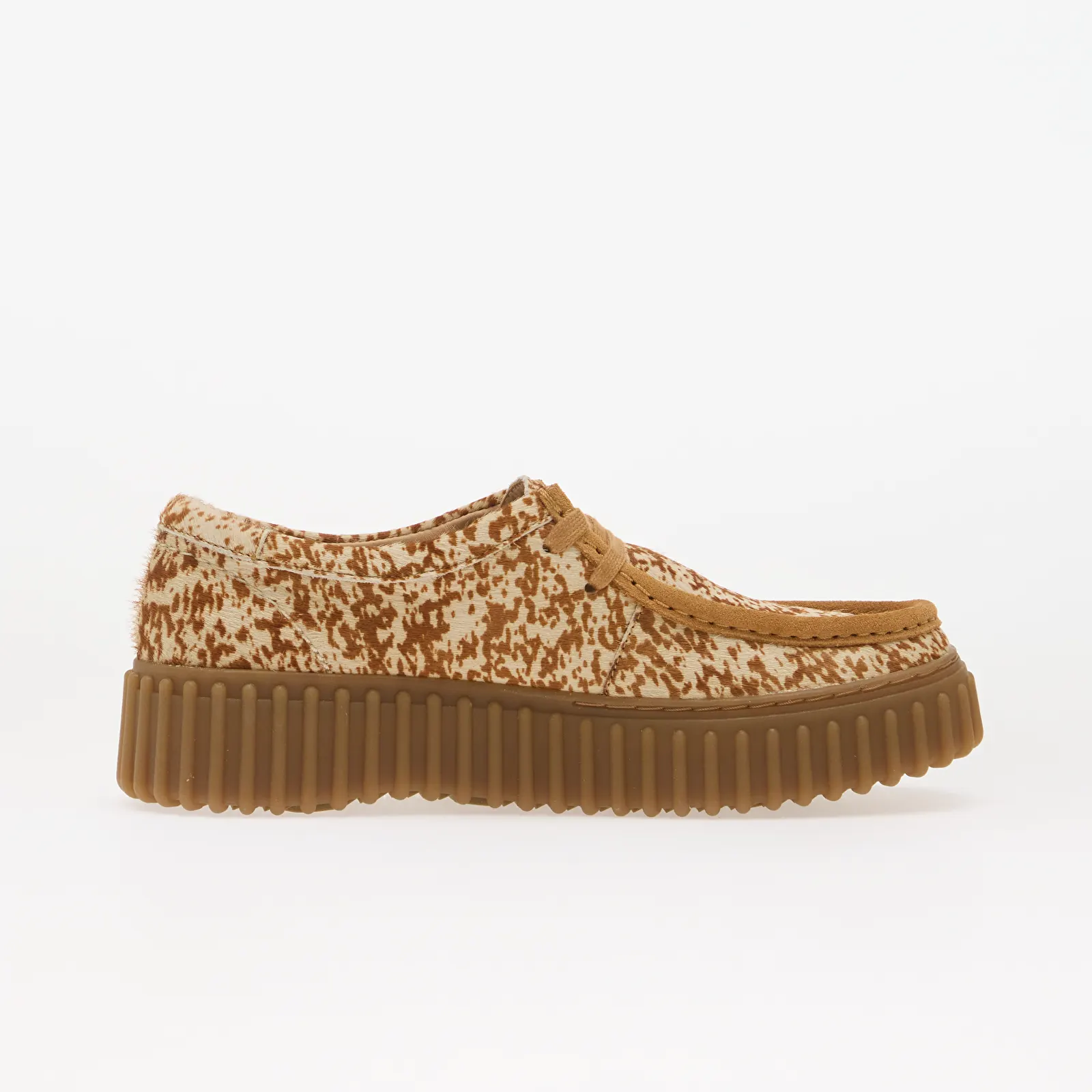 Γυναικείες μπότες Clarks Torhill Bee Animal Print Brown