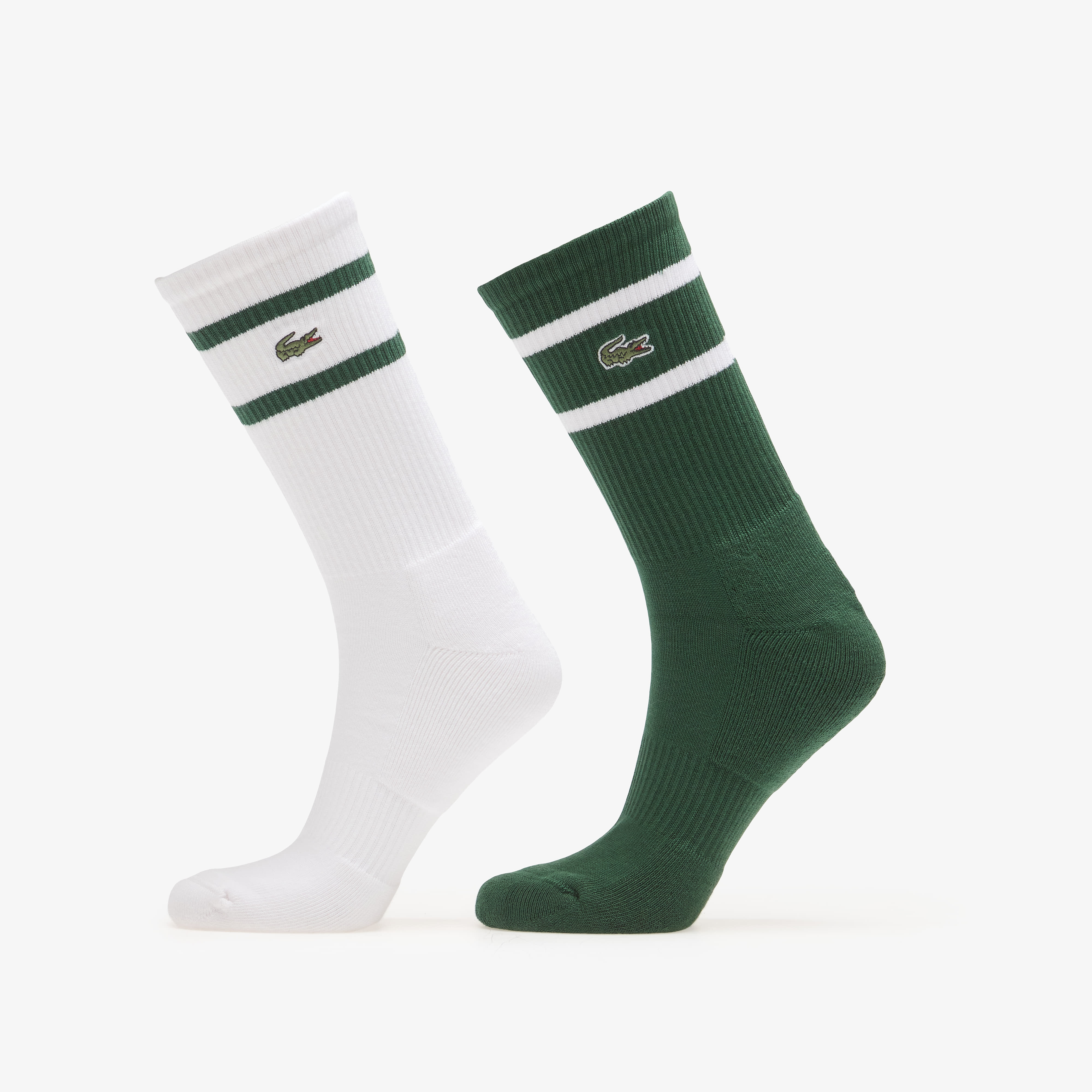 Sokker Lacoste Crew Socks Green/White 43-46