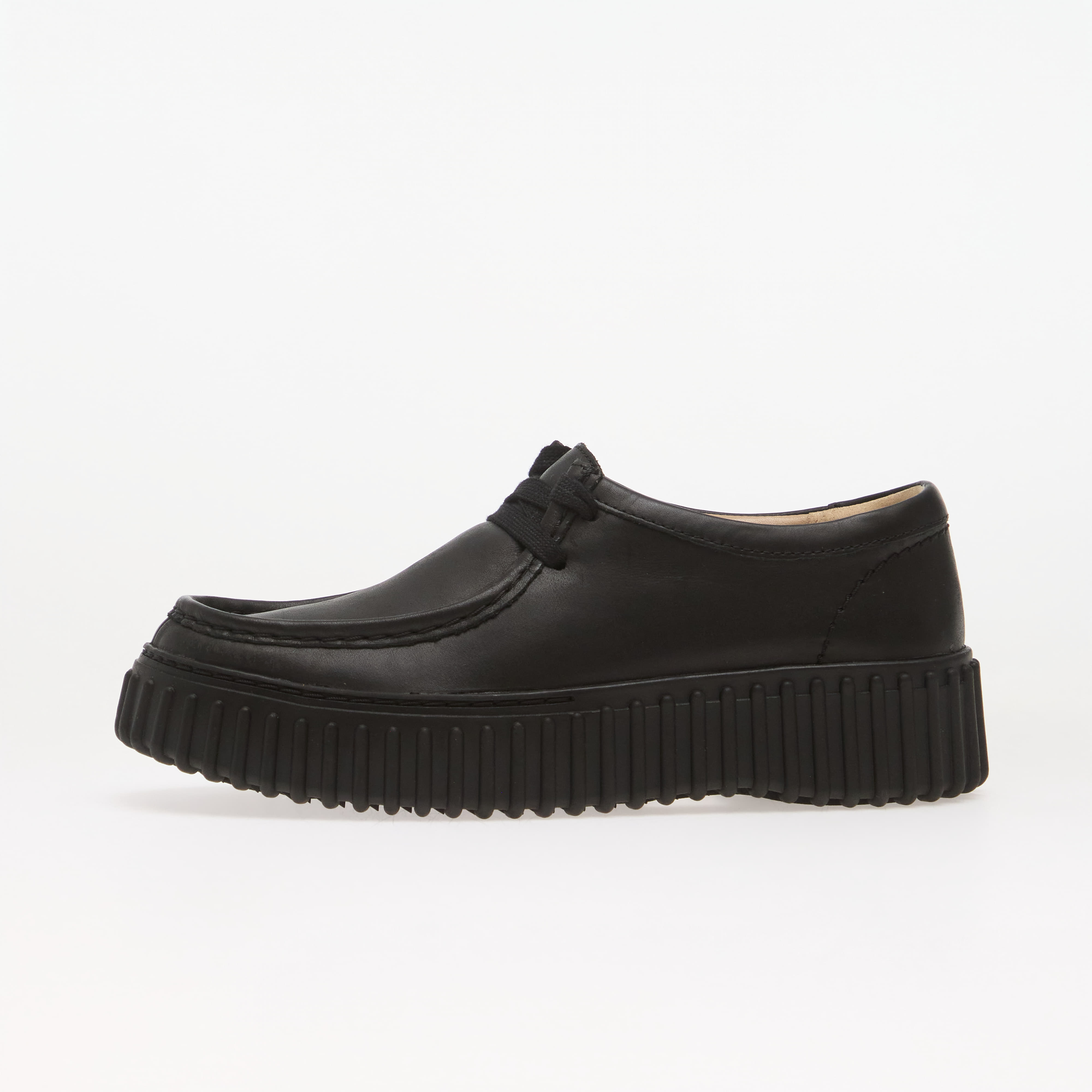 Clarks Torhill Bee Leather Black 6