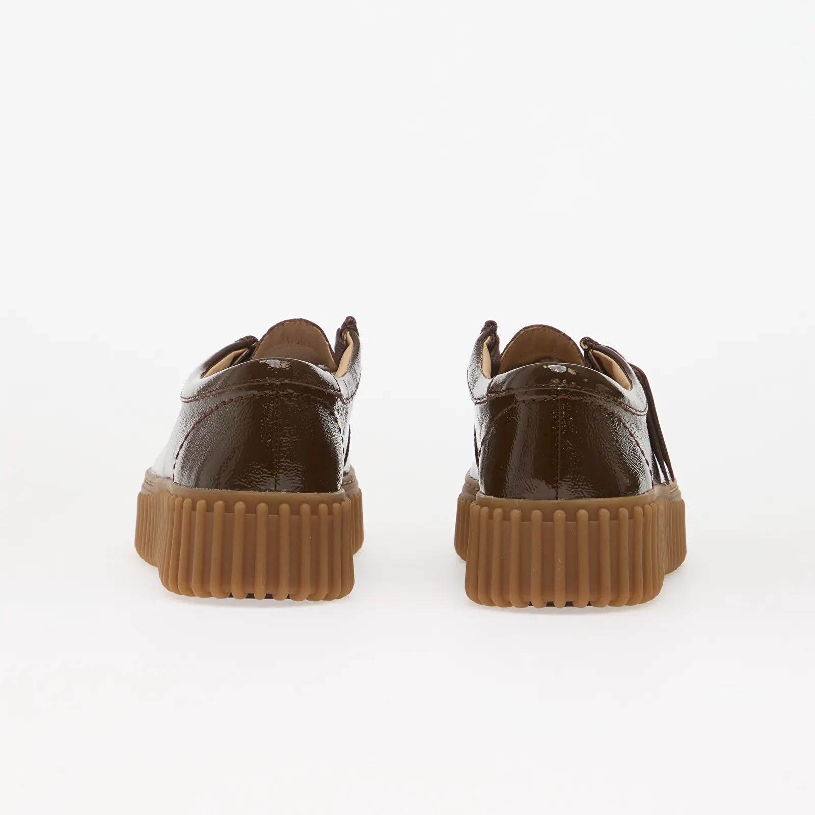 Støvler for kvinner Clarks Torhill Bee Patent Dark Brown