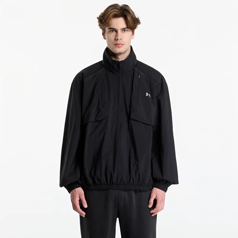 Ветровка Under Armour Unstoppable Woven Half Zip Solid Ultimate Black