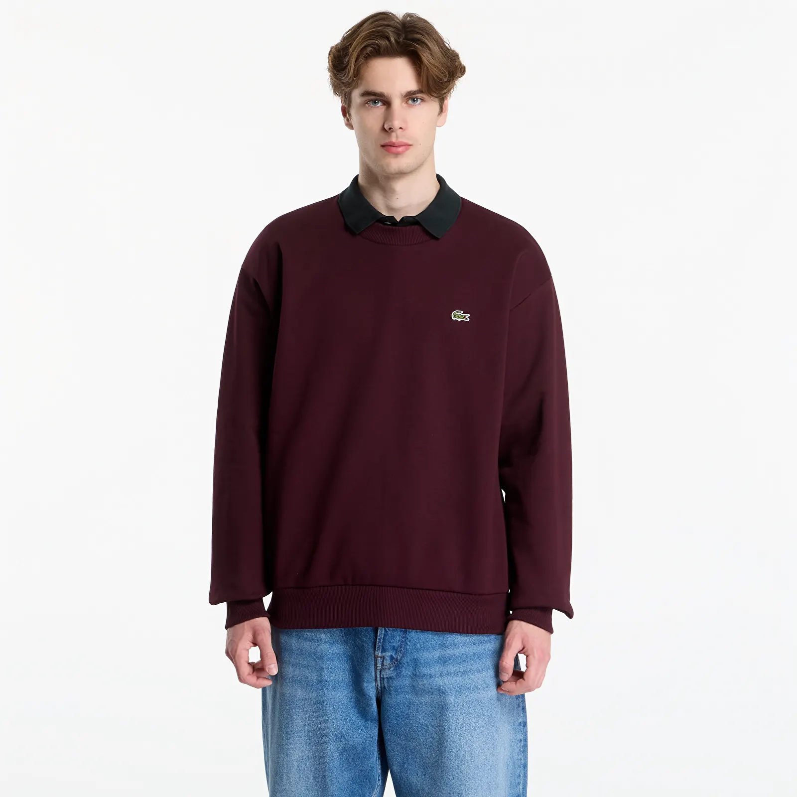Felpe con cappuccio uomo Lacoste Crewnecks Oxalis