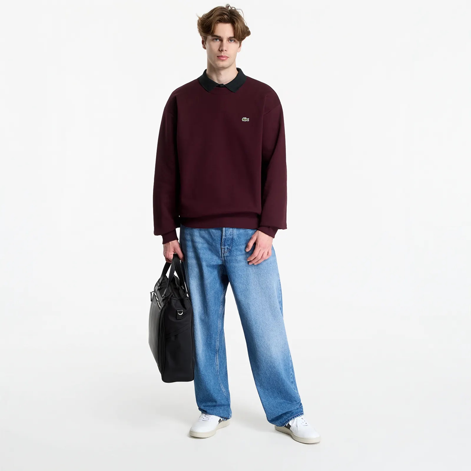 Felpe con cappuccio uomo Lacoste Crewnecks Oxalis