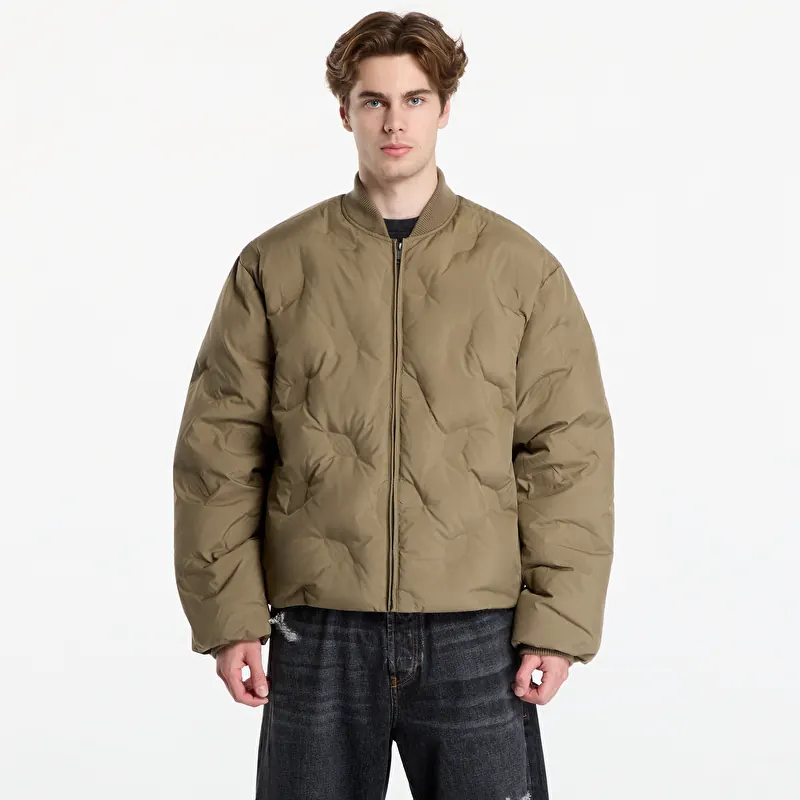 Daily Paper Ayan Monogram Puffer Jacket Army Green