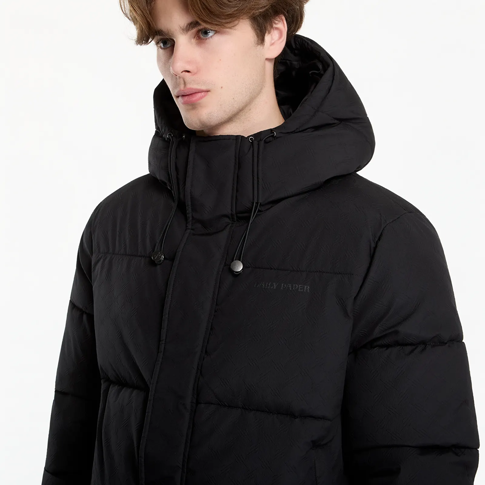 Vestes  Daily Paper Sealed Monogram Puffer Jacket Black