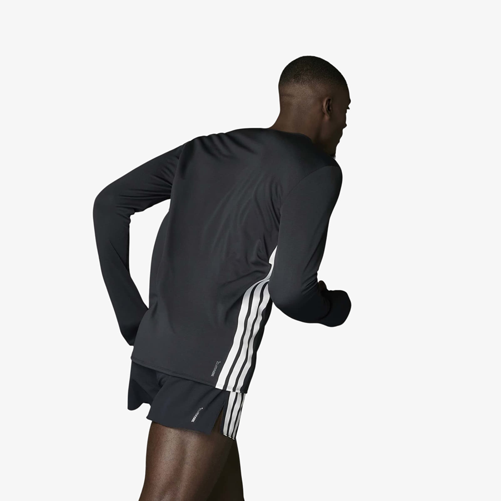 Мъжки тениски adidas Adizero Running Longsleeve T-Shirt Black
