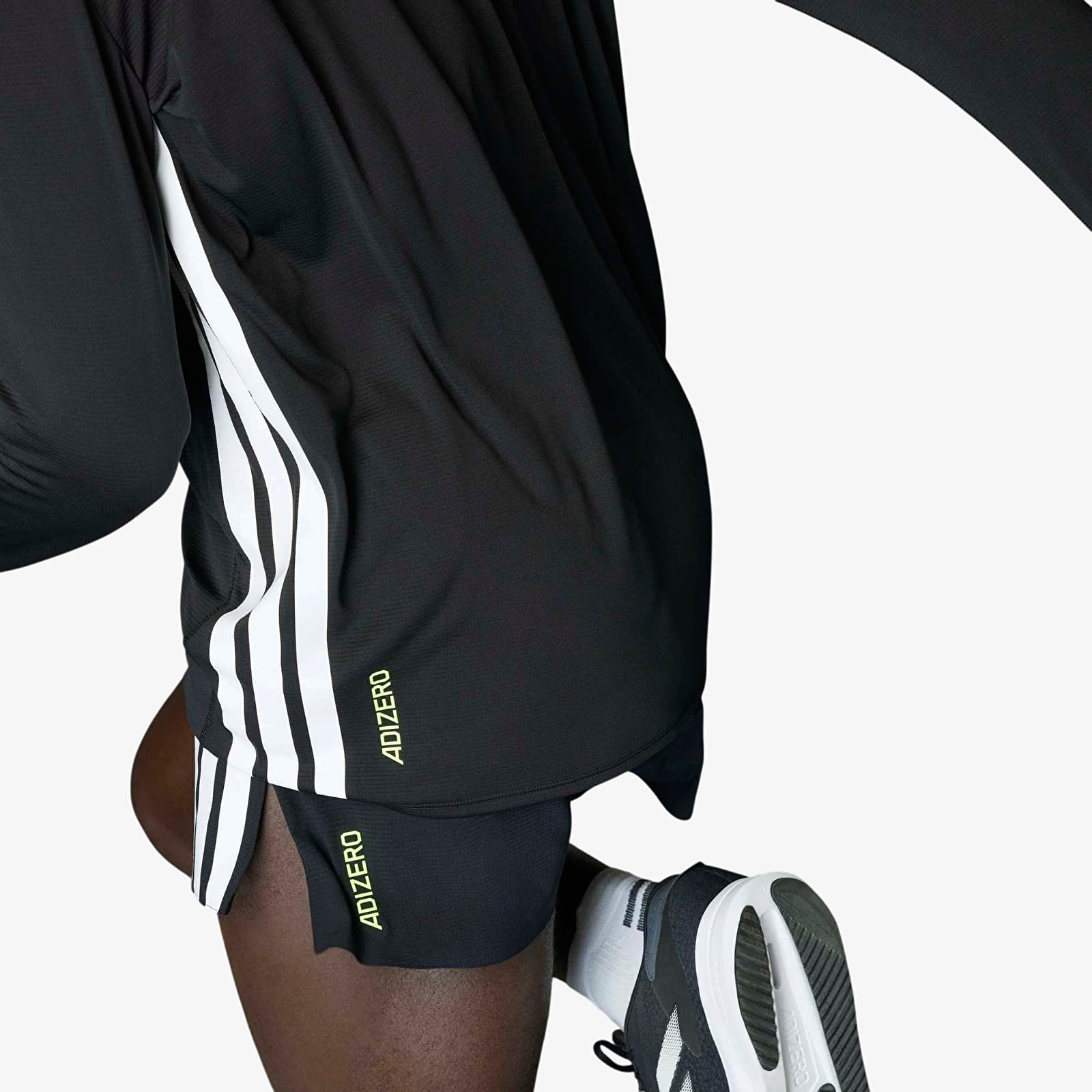 Мъжки тениски adidas Adizero Running Longsleeve T-Shirt Black