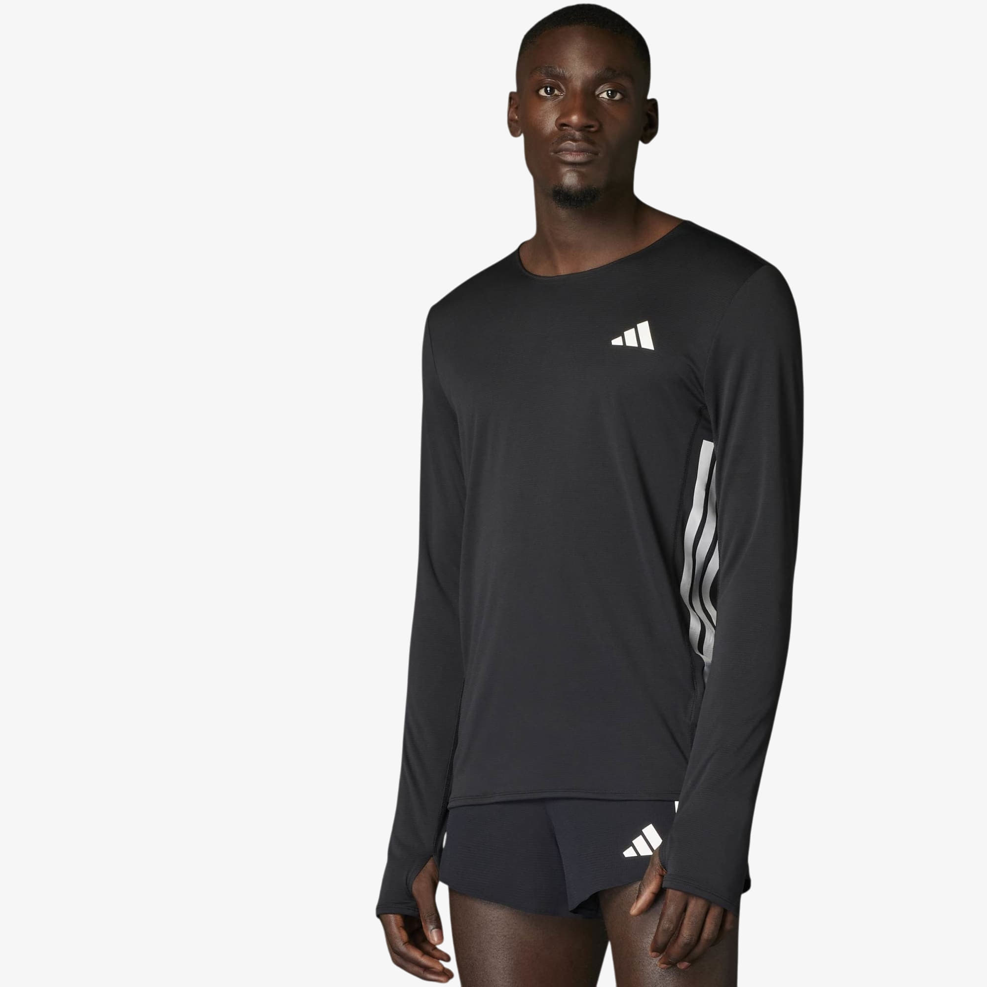 Tricou adidas Adizero Running Longsleeve T-Shirt Black XL