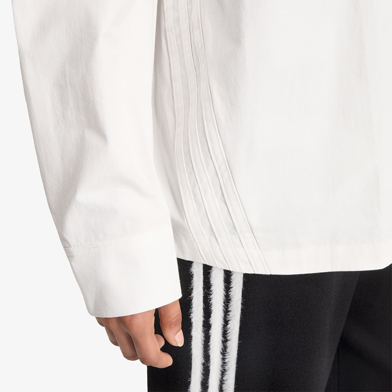 Camisas femininas adidas 3 Stripes Shirt Cloud White/ Cloud White